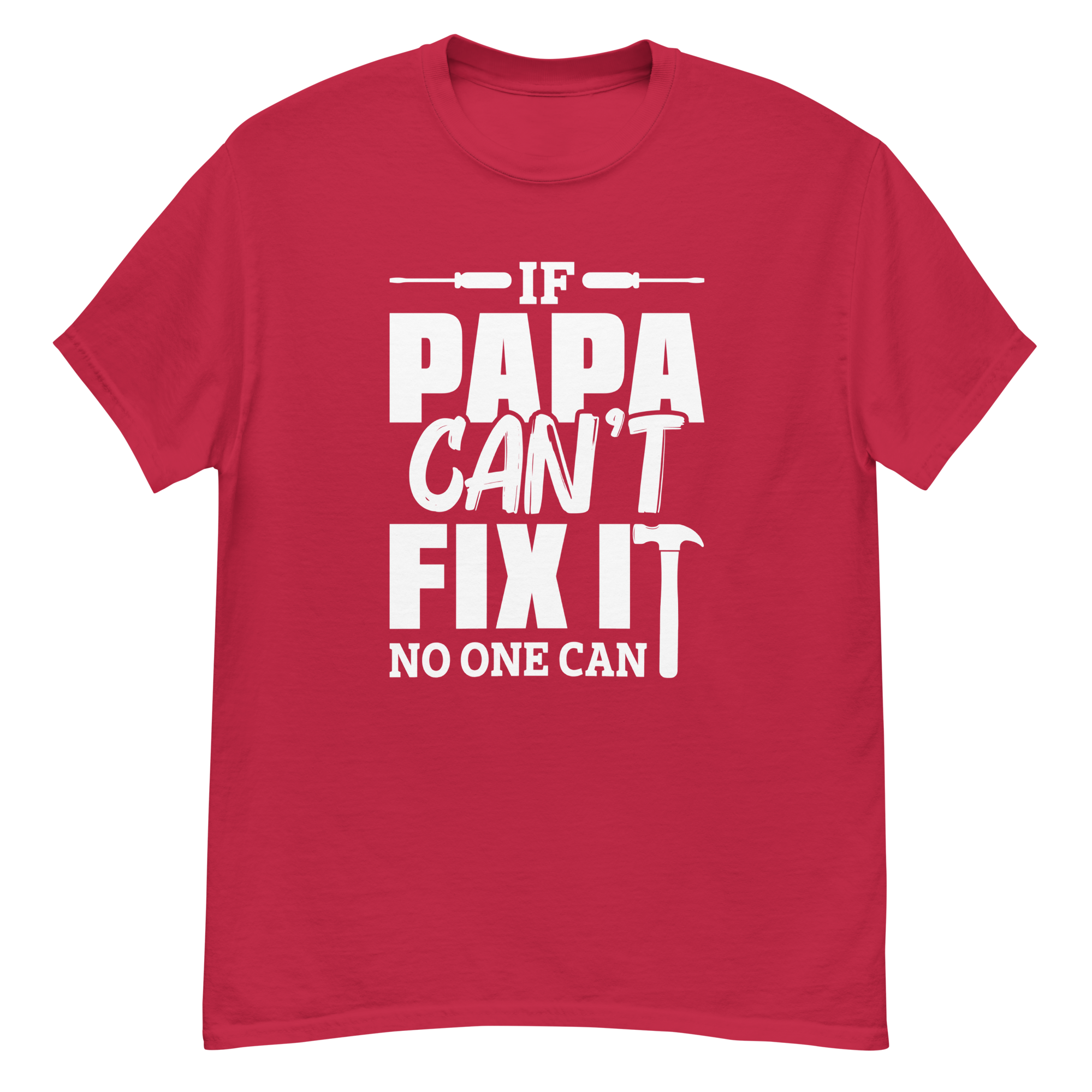 PAPA'S FIX IT men's t-shirt