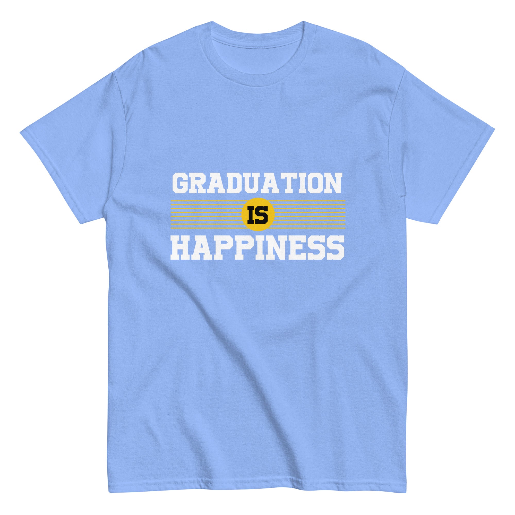 Camiseta para hombre LA GRADUACIÓN ES FELICIDAD