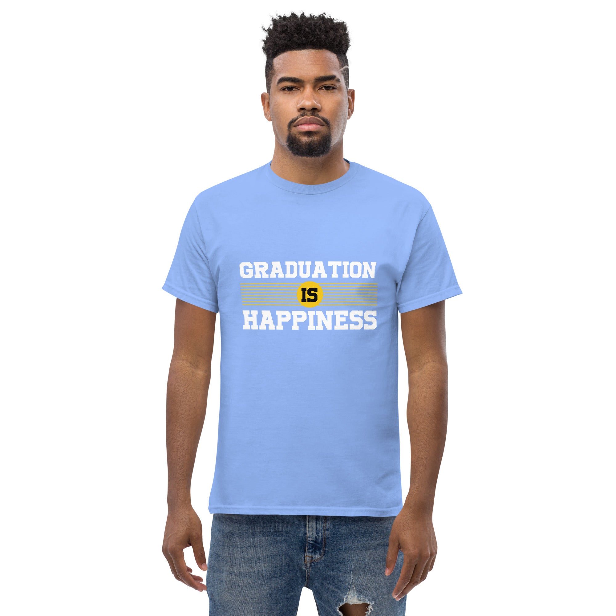 GRADUATION IS HAPPINESS Herren klassisches T-Shirt