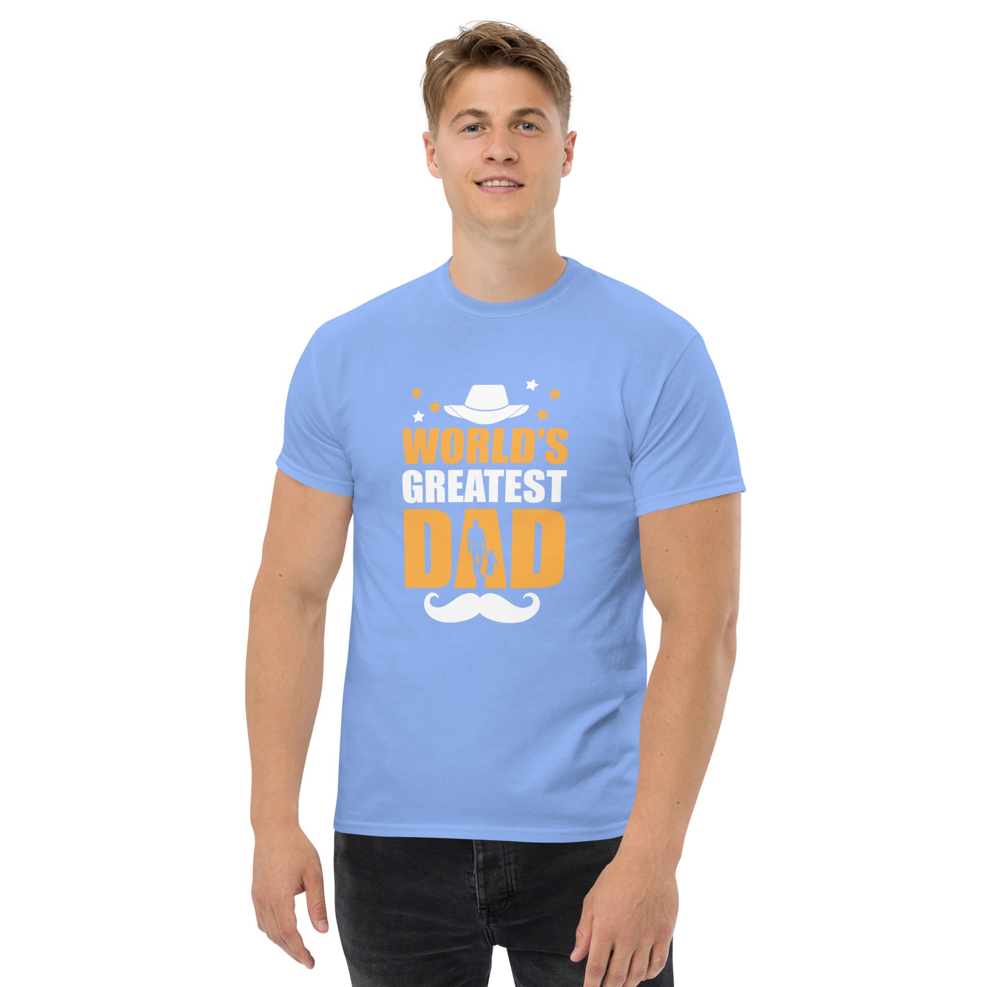 GRE ATEST DAD men's t-shirt