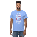 DAD'S WORLD Men's tee - Printoo Shop - - Father's Day, men's tee, Men’s Classic Tee | Gildan 5000, t-shirt, tee