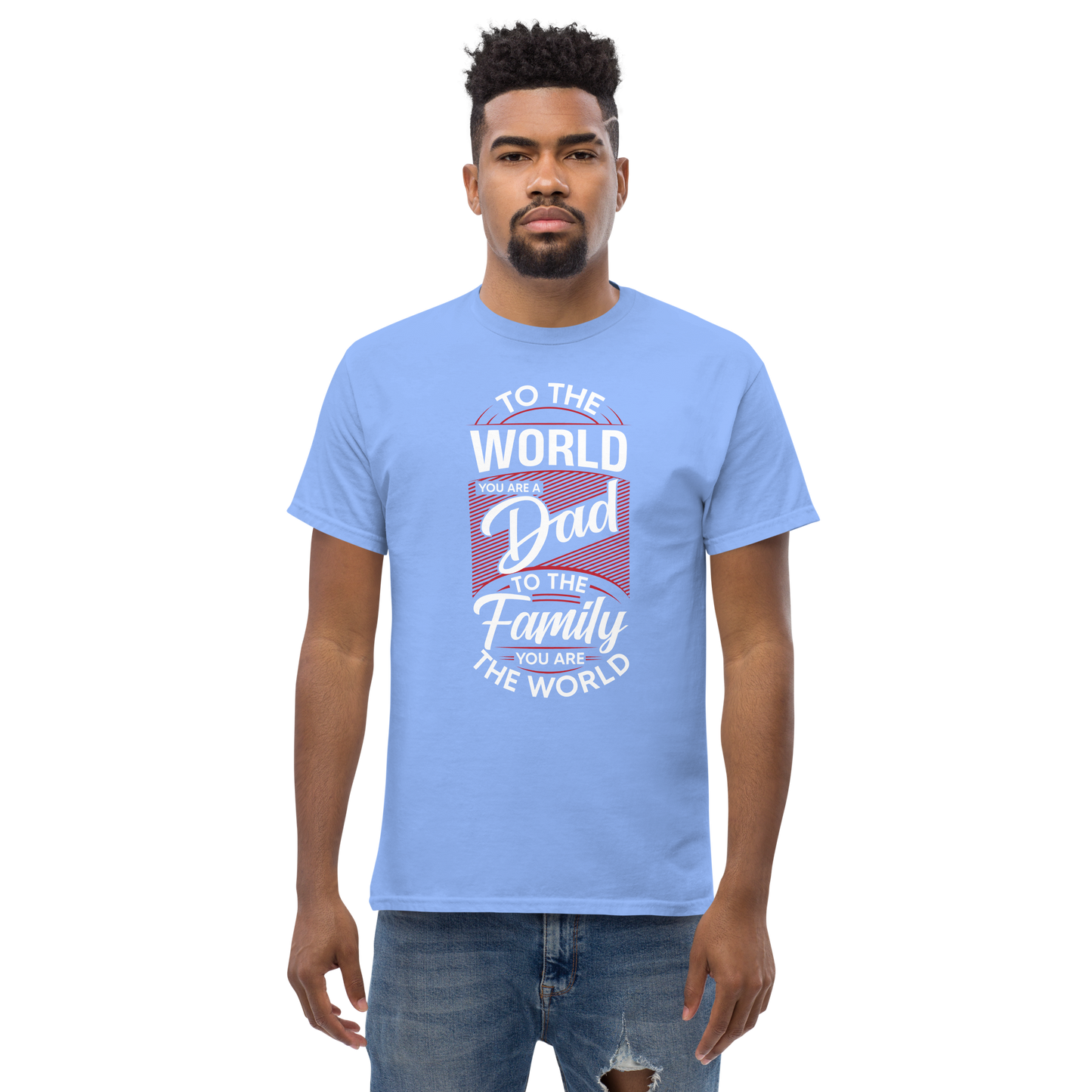 DAD'S WORLD Men's tee