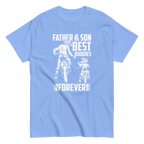 FATHER AND SON men's t-shirt - Printoo Shop - - Father's Day, men's t-shirt, Men’s Classic Tee | Gildan 5000, t-shirt