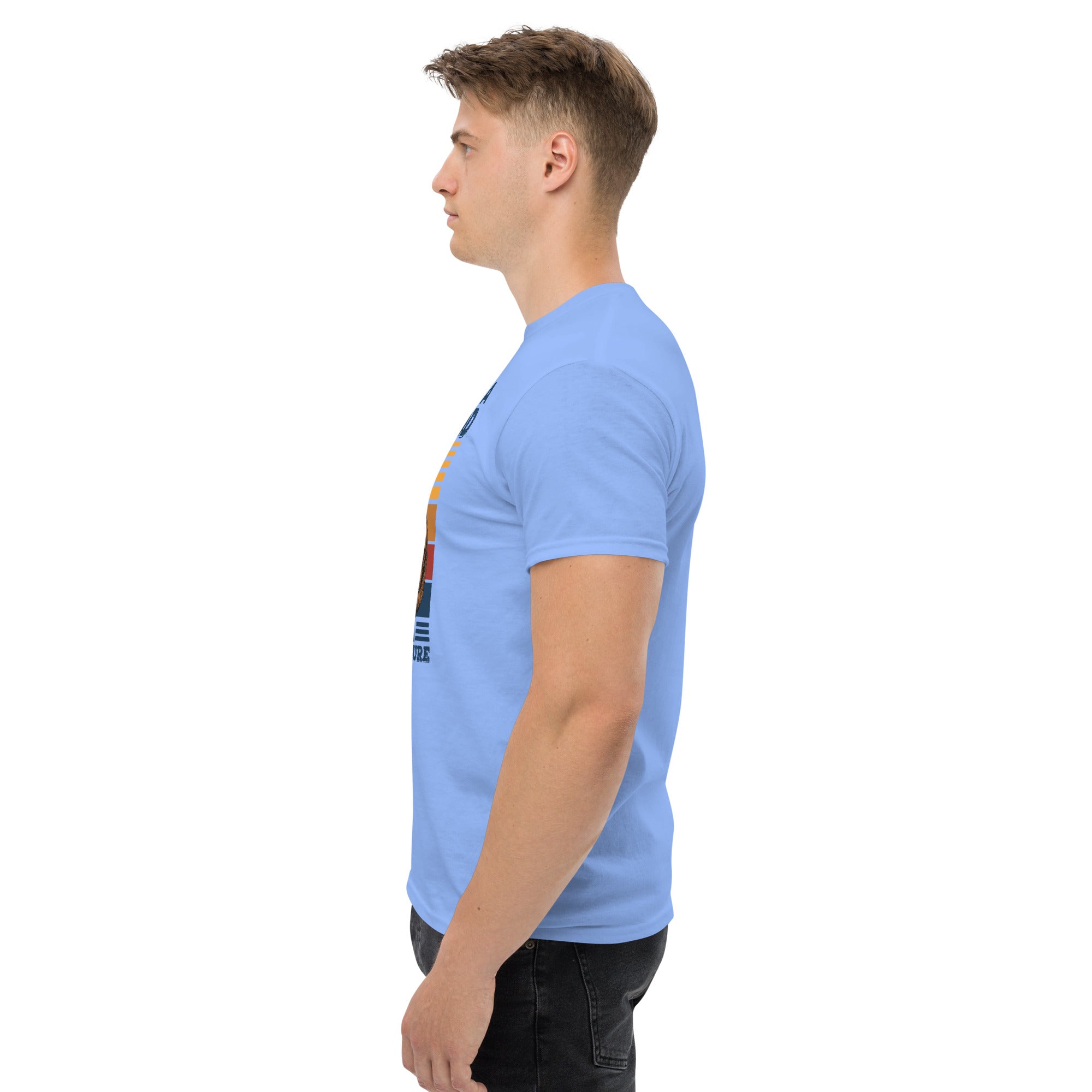 Camiseta de hombre con figura paterna y cuerpo de papá