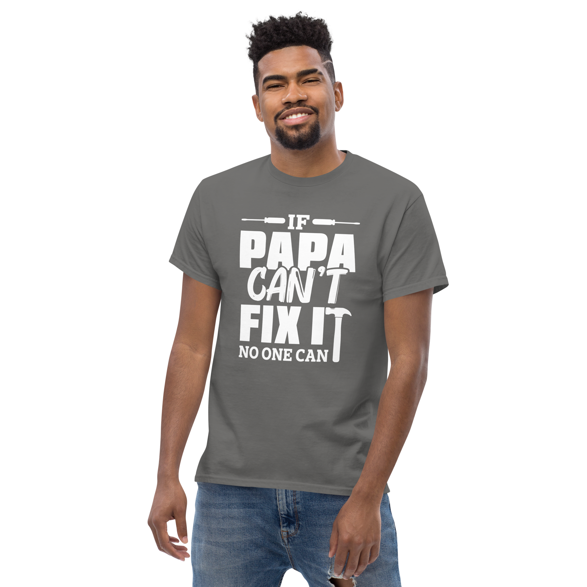 PAPA'S FIX IT men's t-shirt
