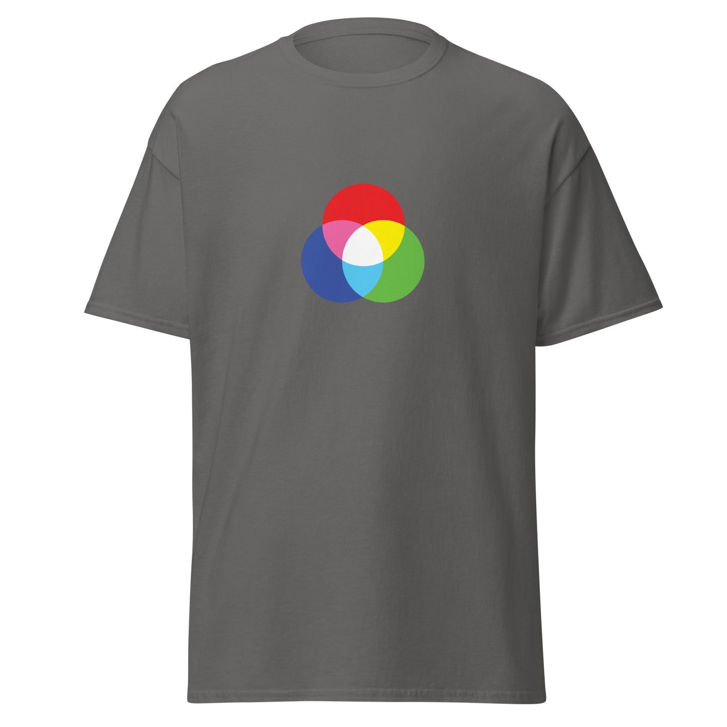 RGB CIRCLES men's t-shirt