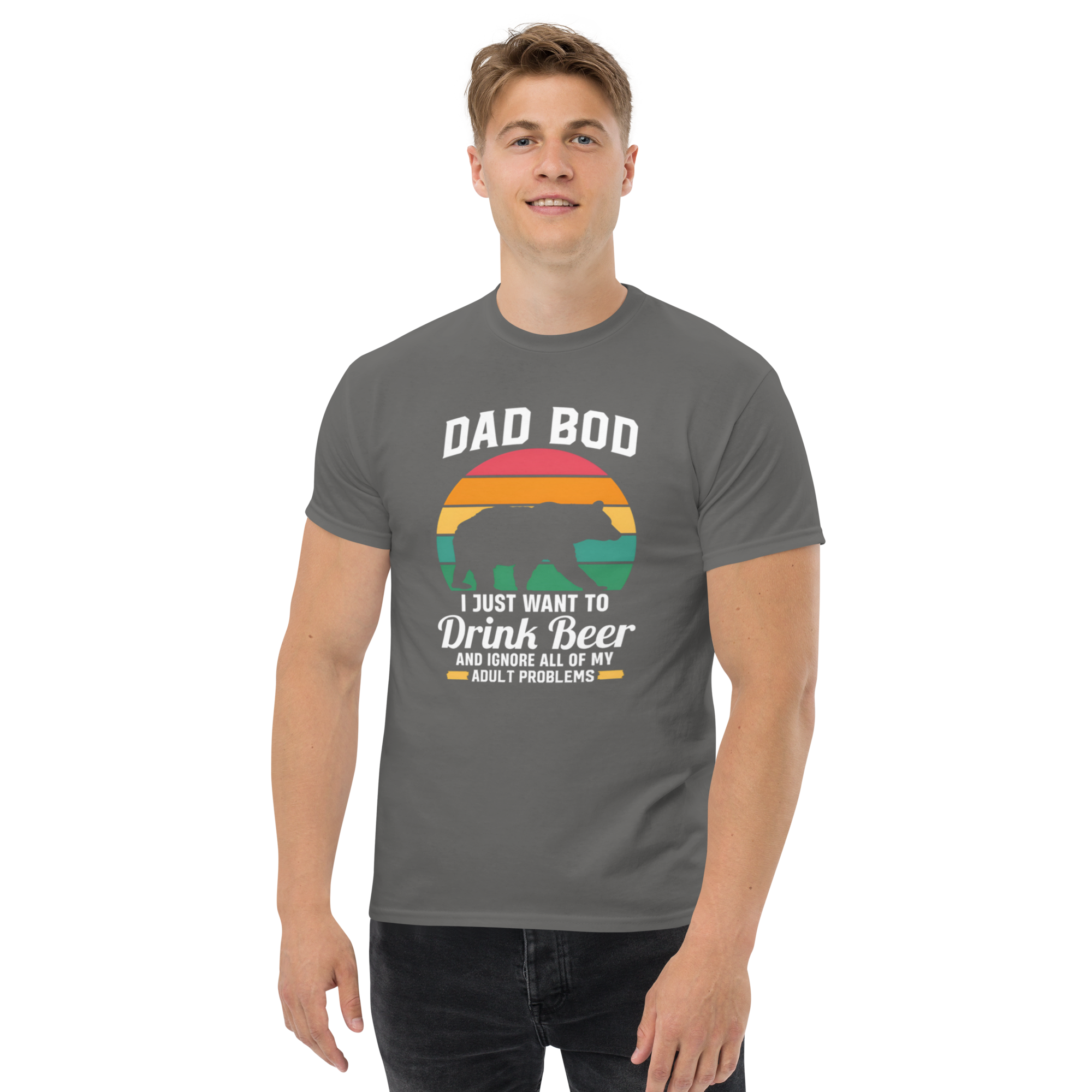 DAD BOD men's t-shirt