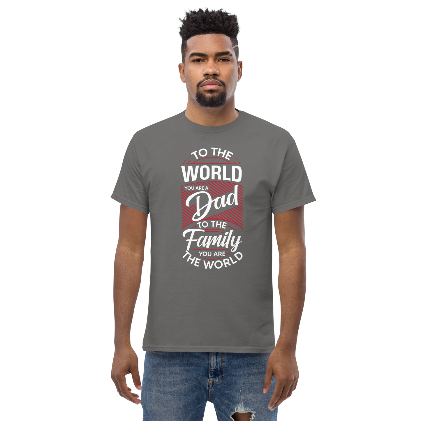 DAD'S WORLD Men's tee