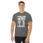 FATHER AND SON men's t-shirt - Printoo Shop - - Father's Day, men's t-shirt, Men’s Classic Tee | Gildan 5000, t-shirt