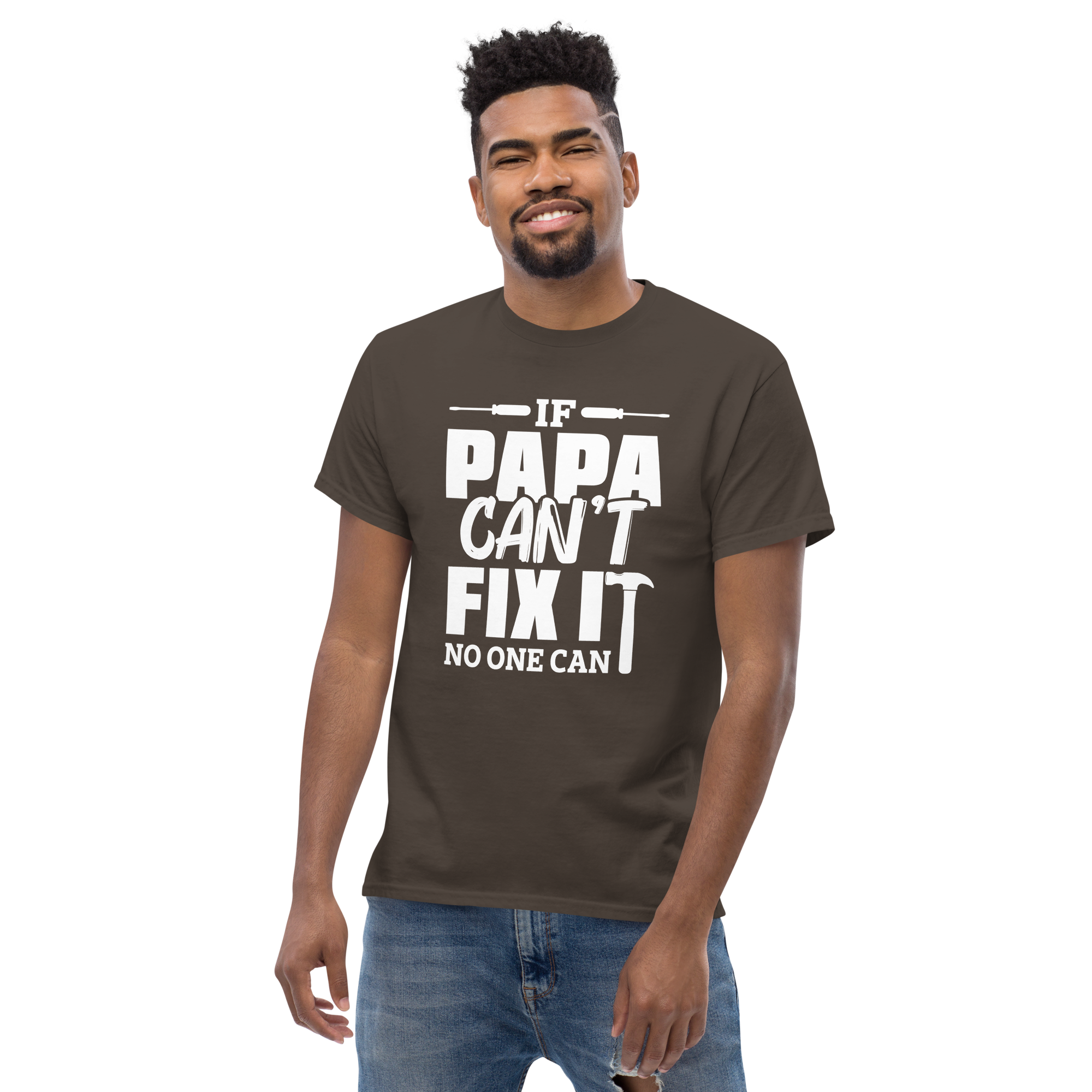 PAPA'S FIX IT men's t-shirt