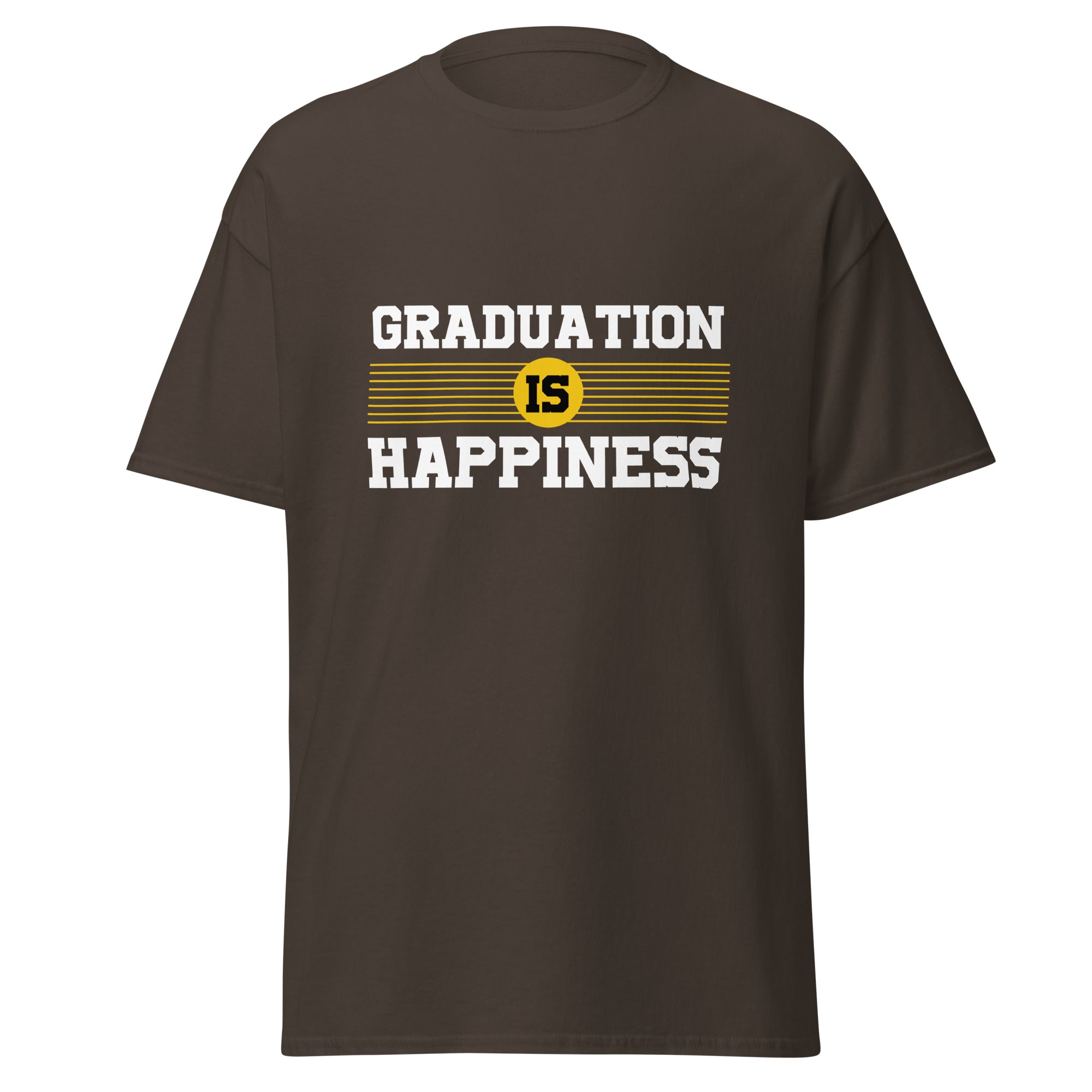 Camiseta para hombre LA GRADUACIÓN ES FELICIDAD