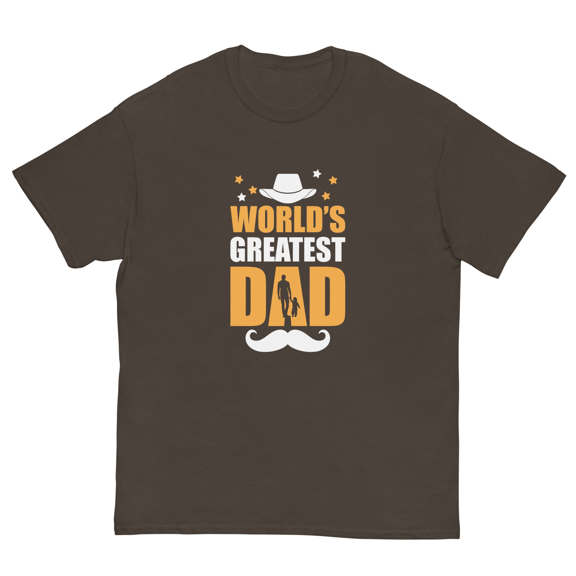 GRE ATEST DAD men's t-shirt