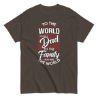 DAD'S WORLD Men's tee - Printoo Shop - - Father's Day, men's tee, Men’s Classic Tee | Gildan 5000, t-shirt, tee