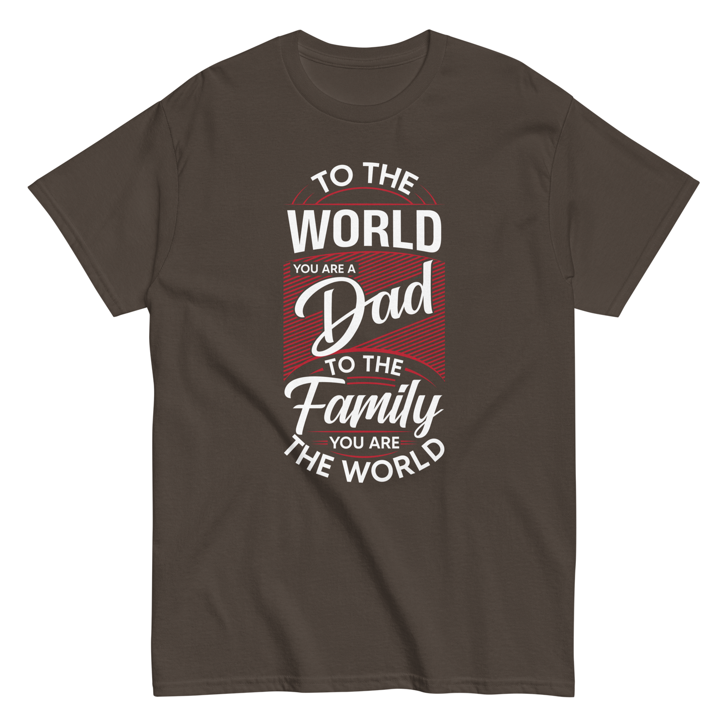 DAD'S WORLD Men's tee