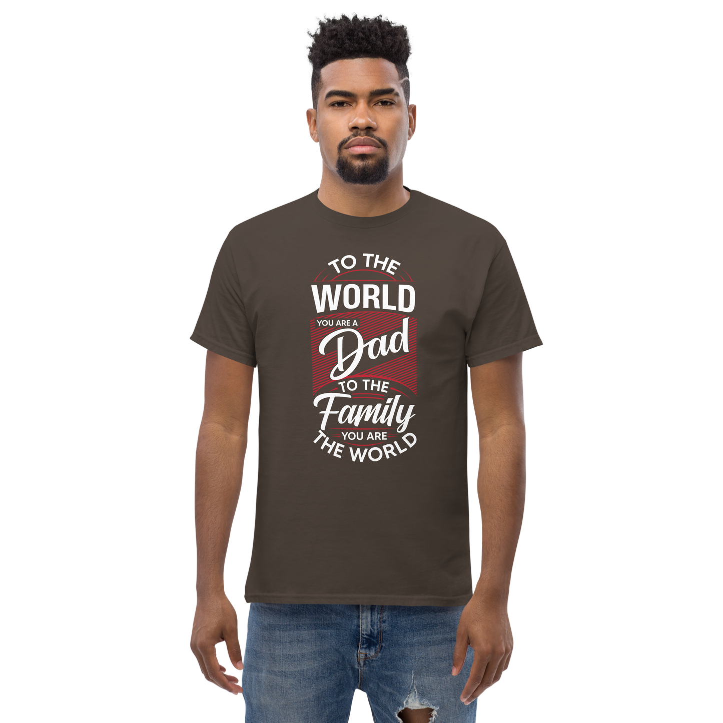 DAD'S WORLD Men's tee