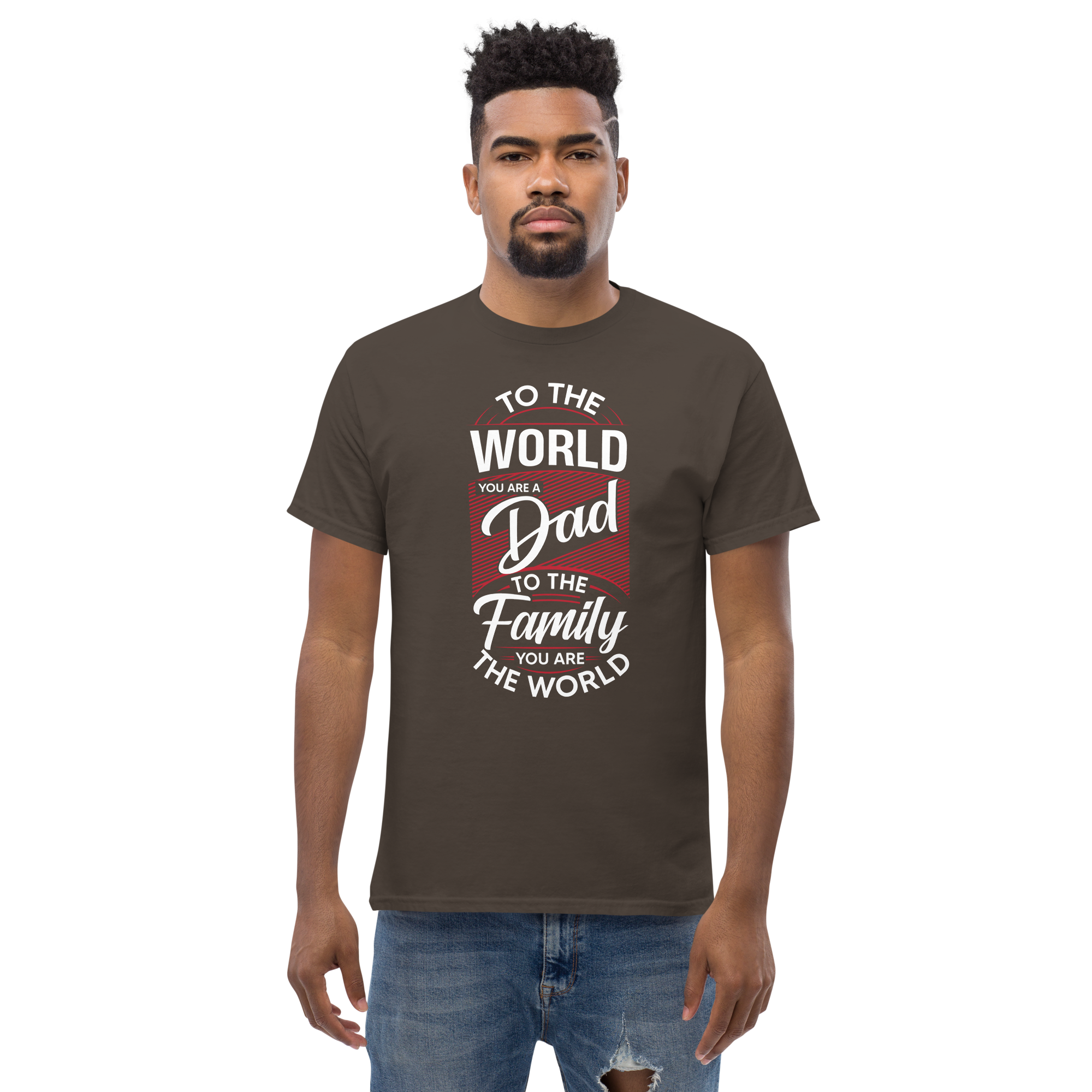 DAD'S WORLD Men's tee
