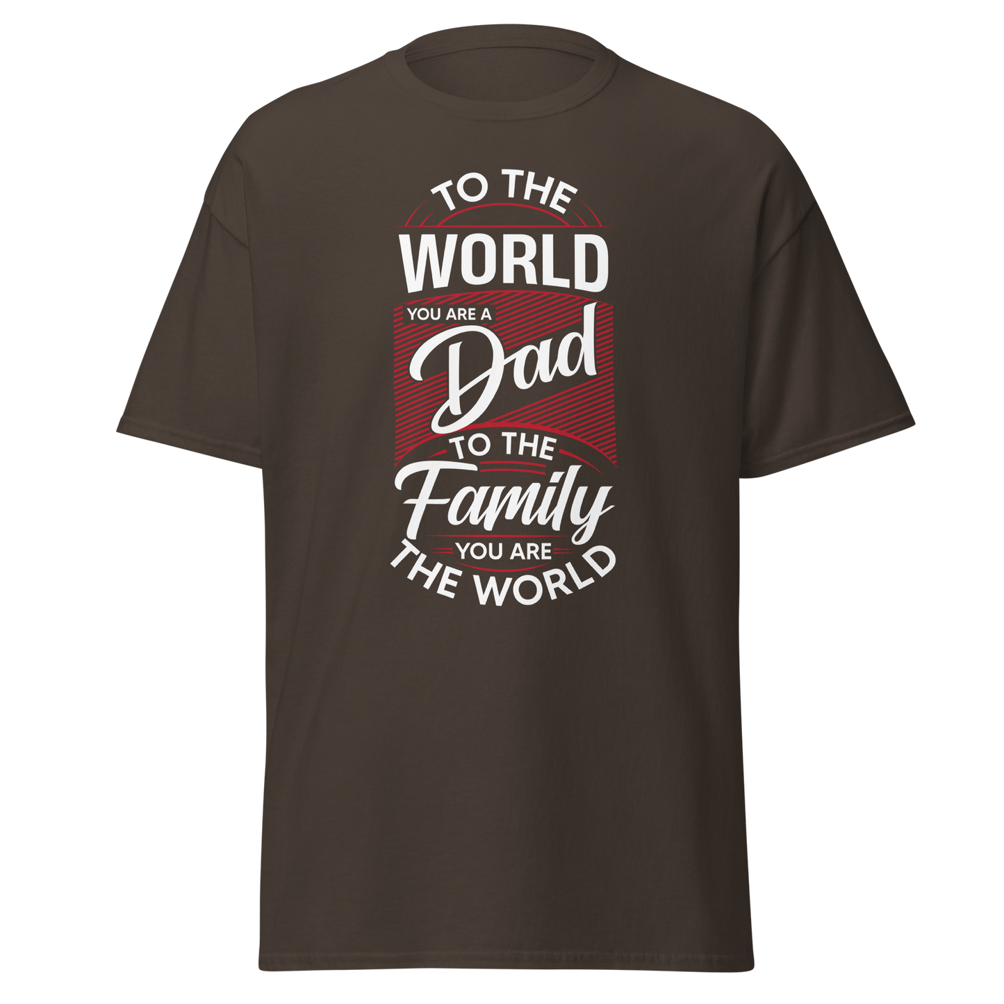 DAD'S WORLD Men's tee