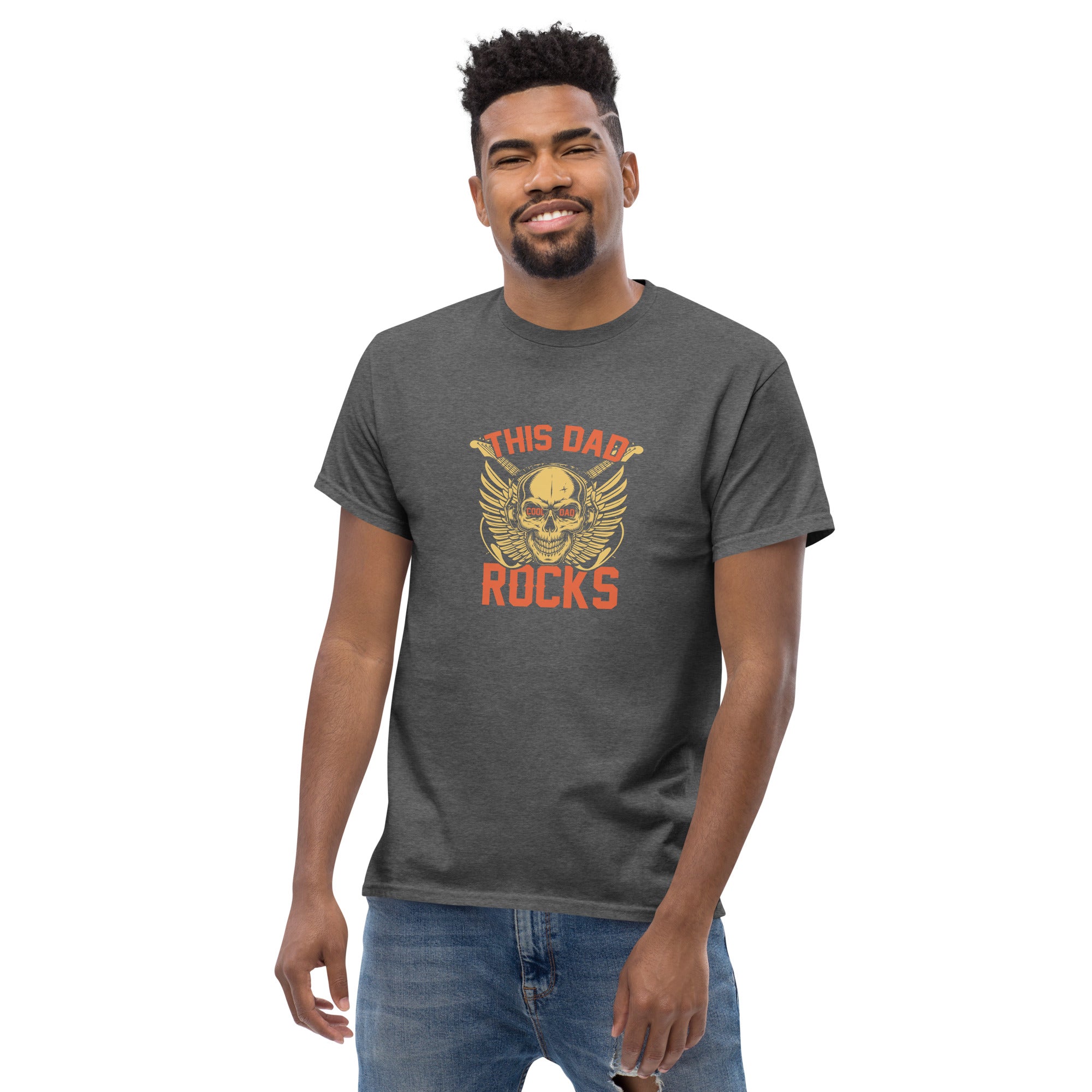 THIS DAD ROCKS men's t-shirt