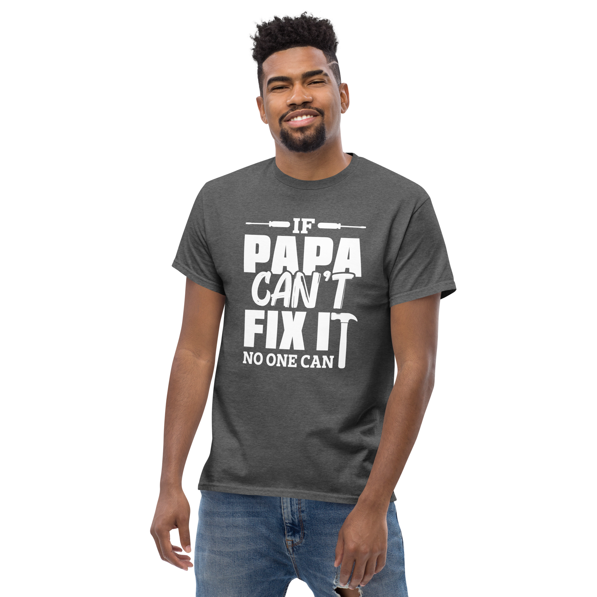 PAPA'S FIX IT men's t-shirt