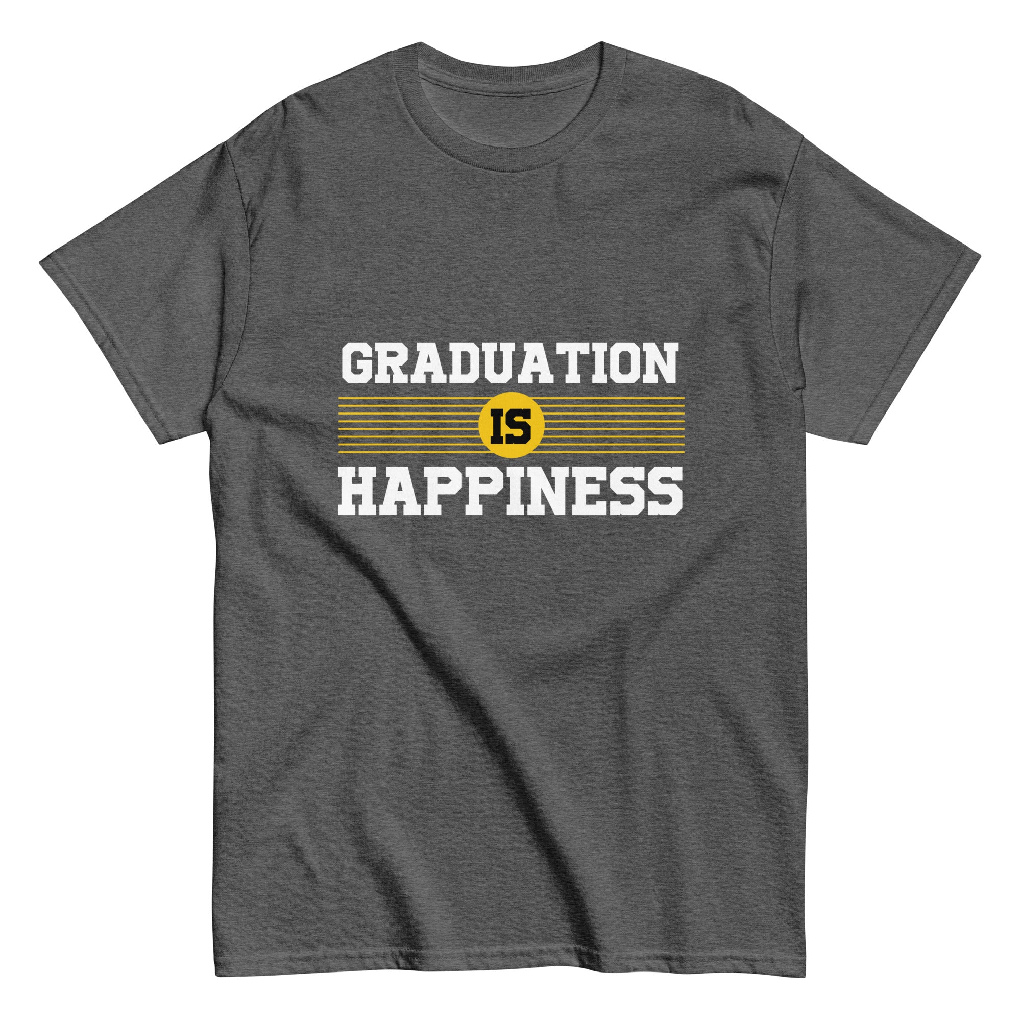 Camiseta para hombre LA GRADUACIÓN ES FELICIDAD