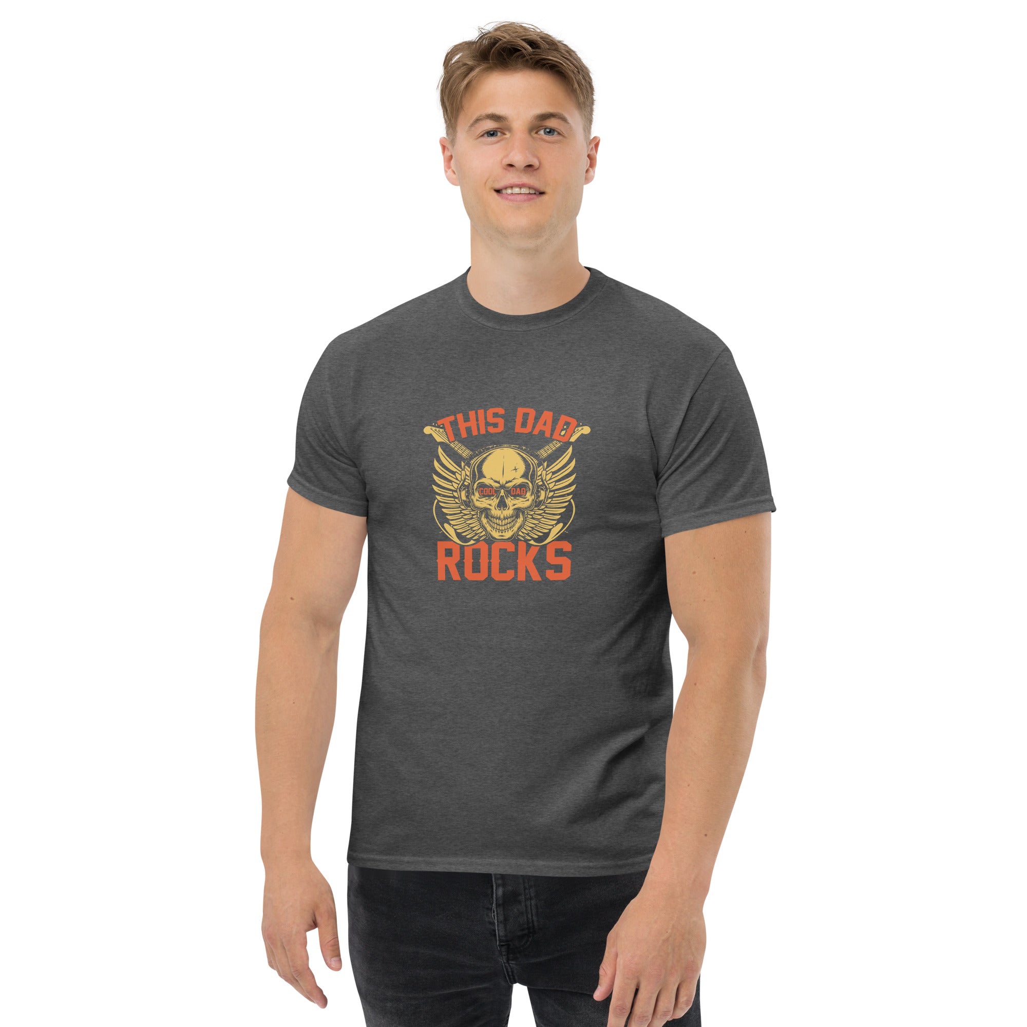 THIS DAD ROCKS men's t-shirt