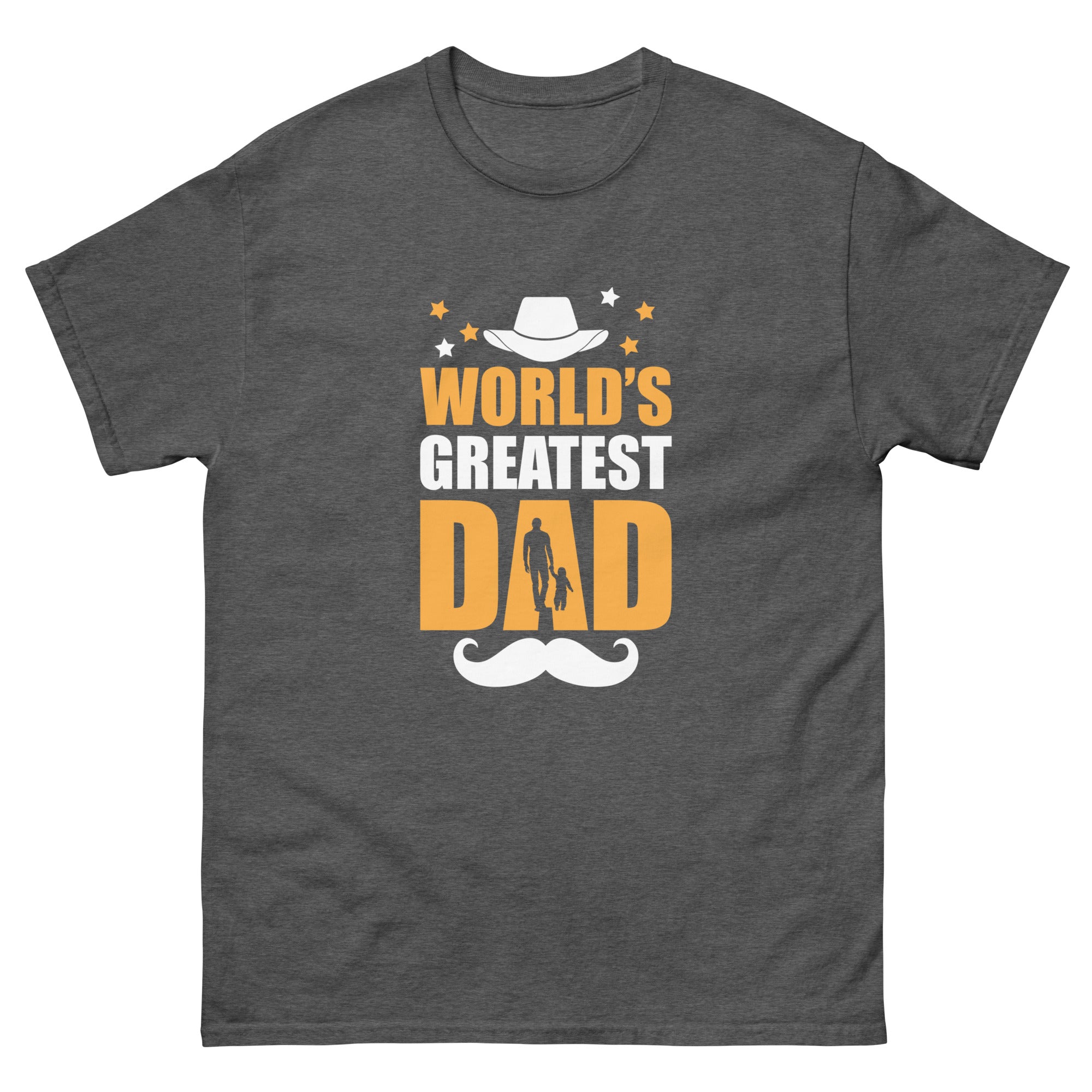 GRE ATEST DAD men's t-shirt