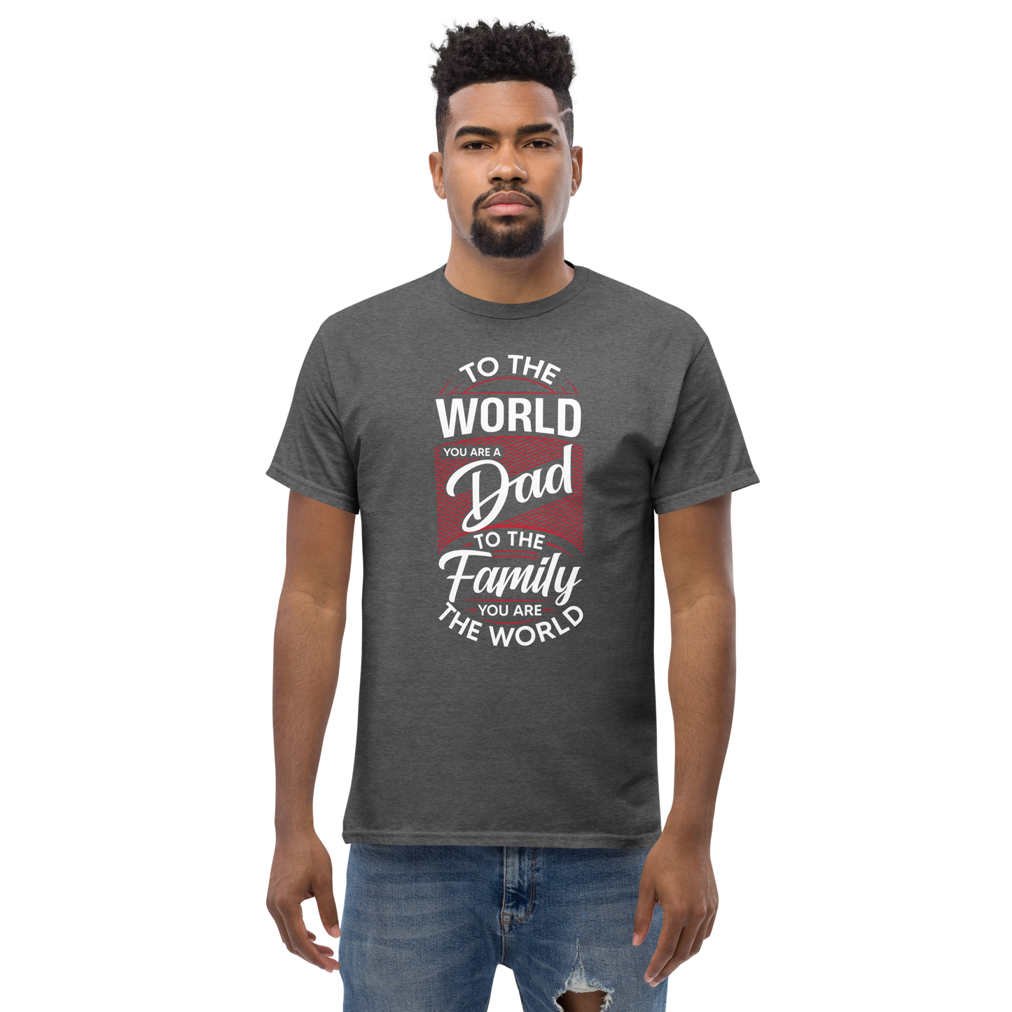 DAD'S WORLD Men's tee