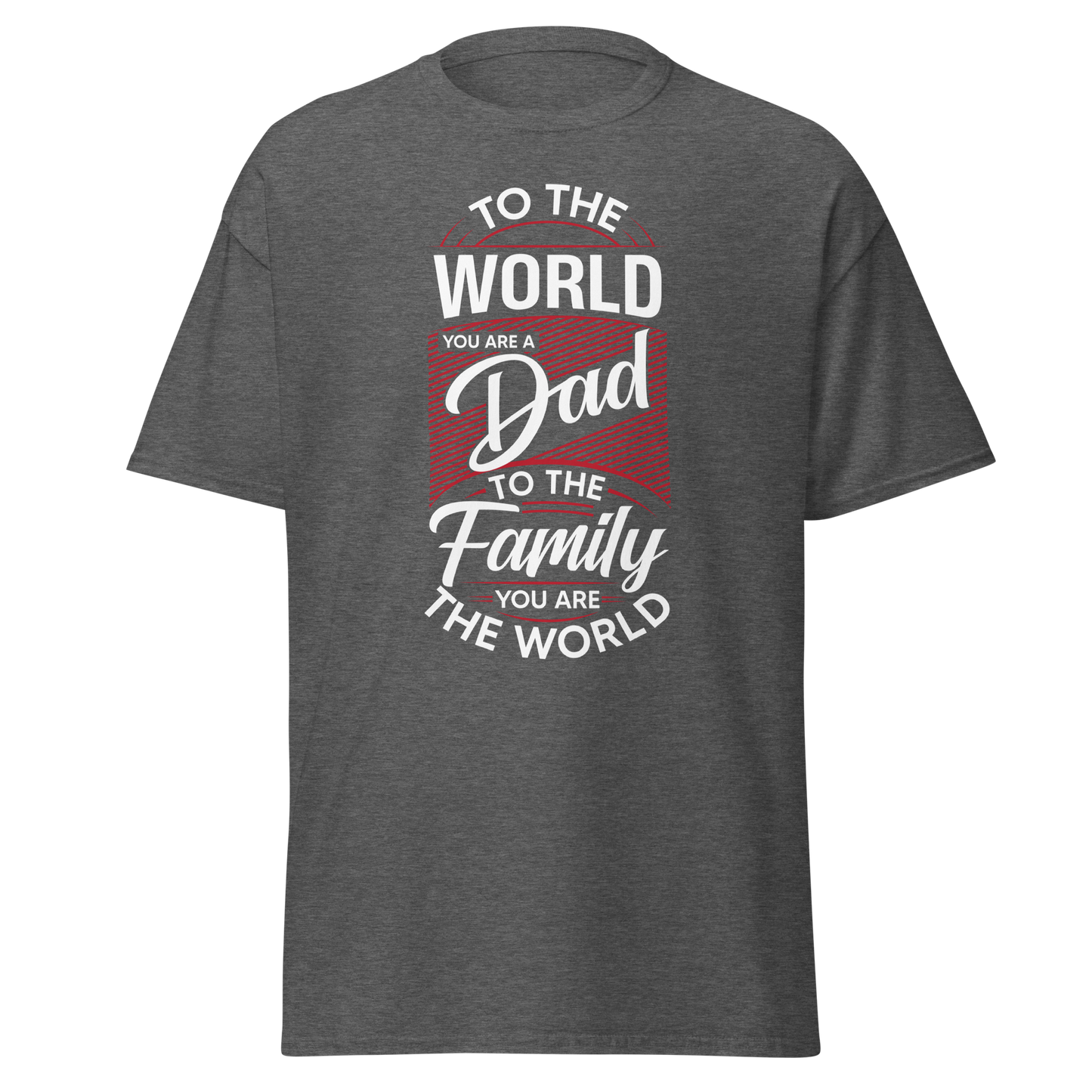 DAD'S WORLD Men's tee