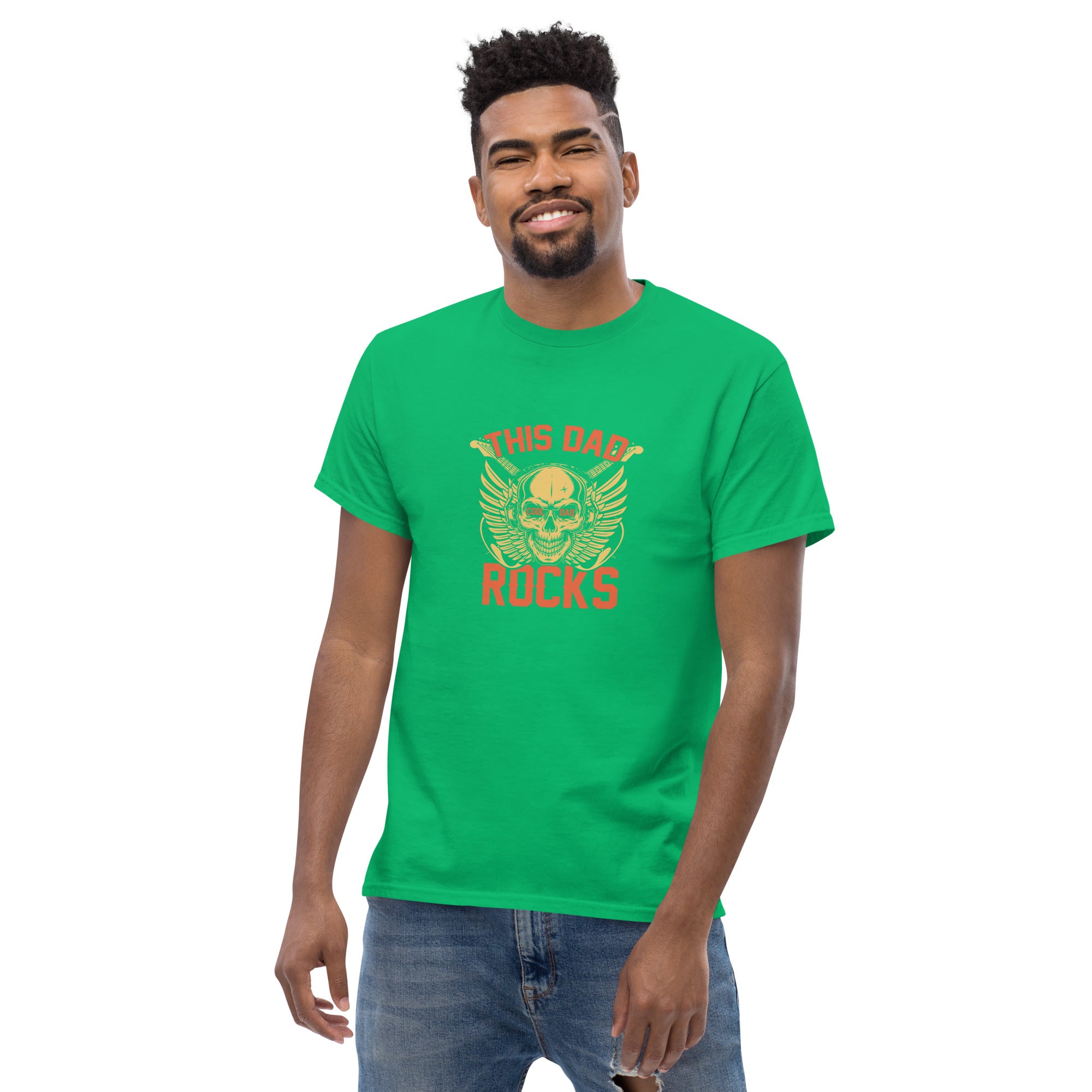THIS DAD ROCKS men's t-shirt