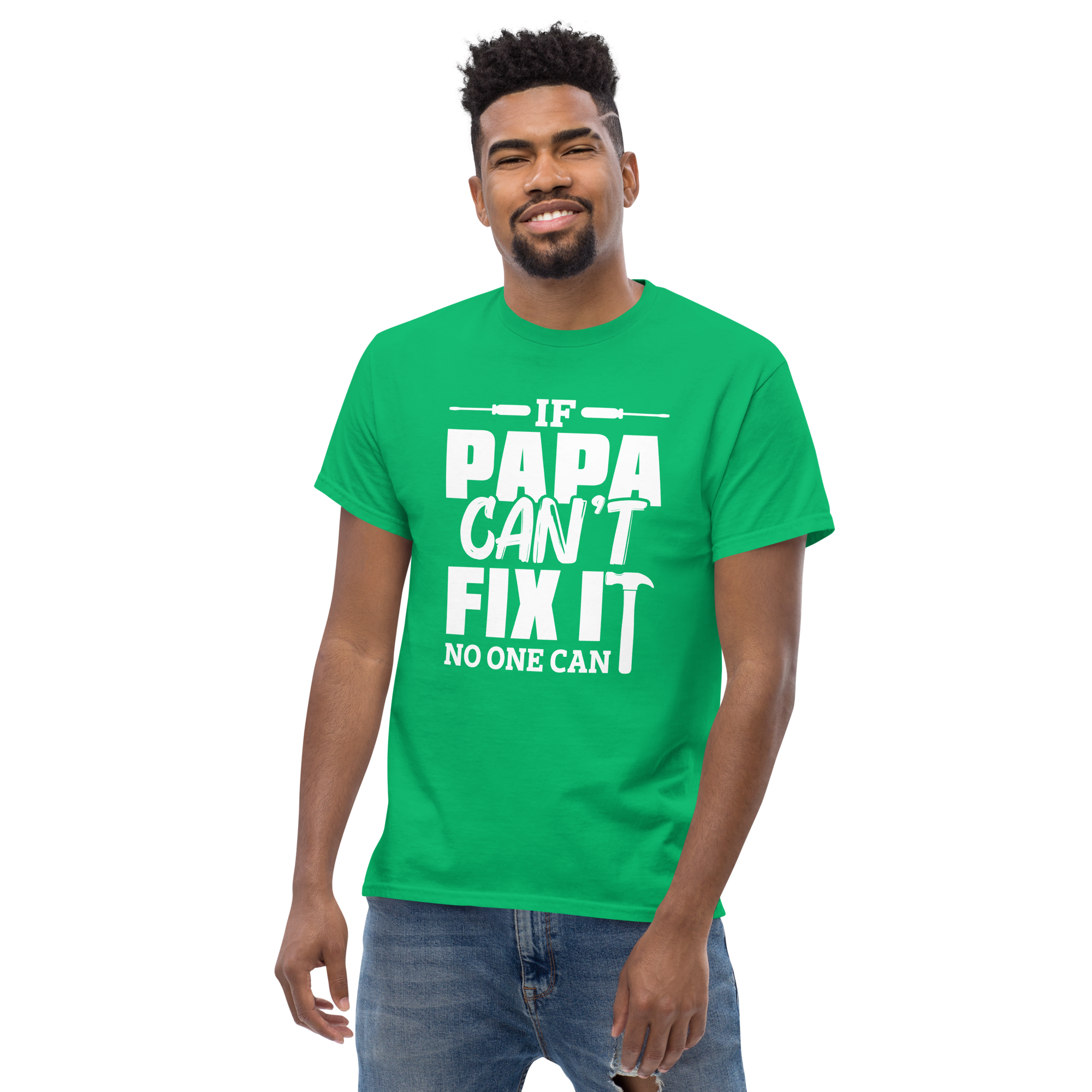 PAPA'S FIX IT men's t-shirt