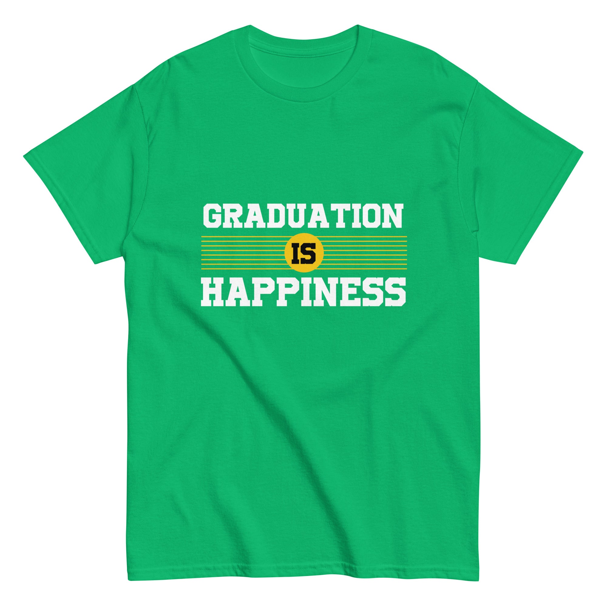 Camiseta para hombre LA GRADUACIÓN ES FELICIDAD