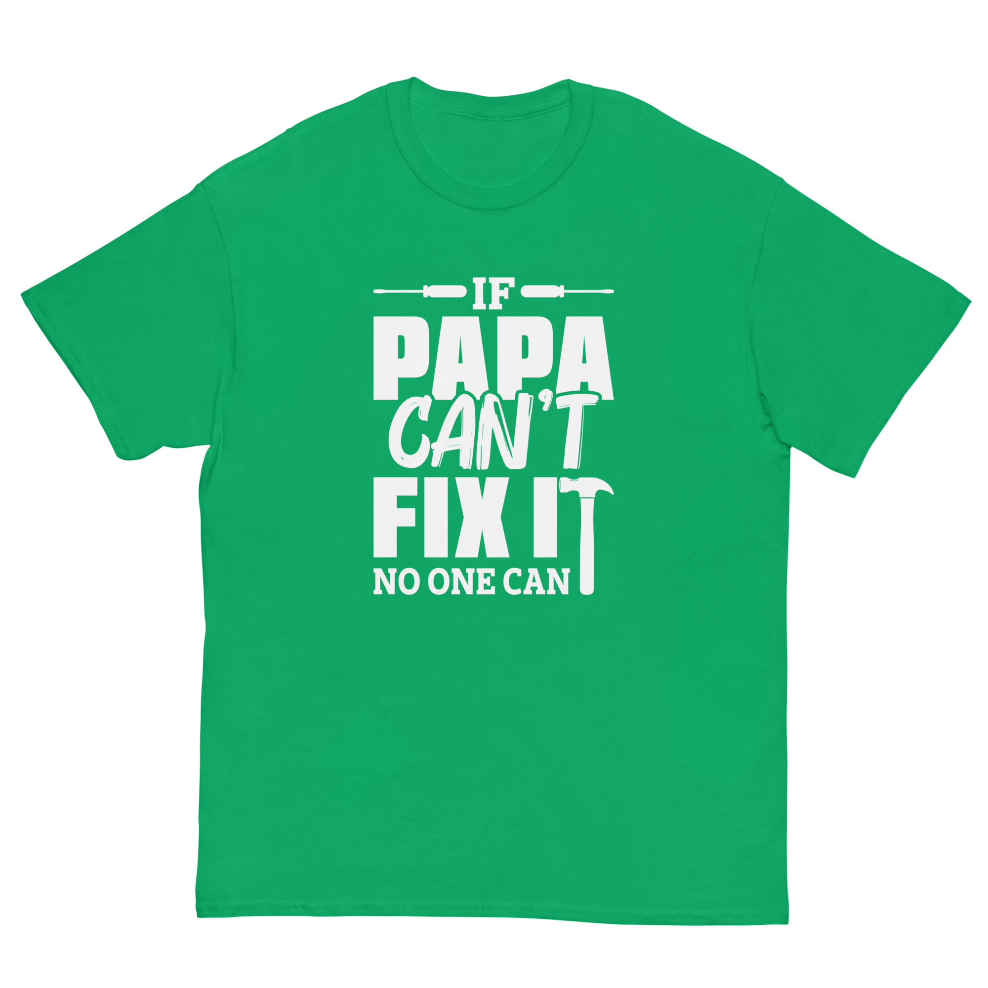 PAPA'S FIX IT men's t-shirt