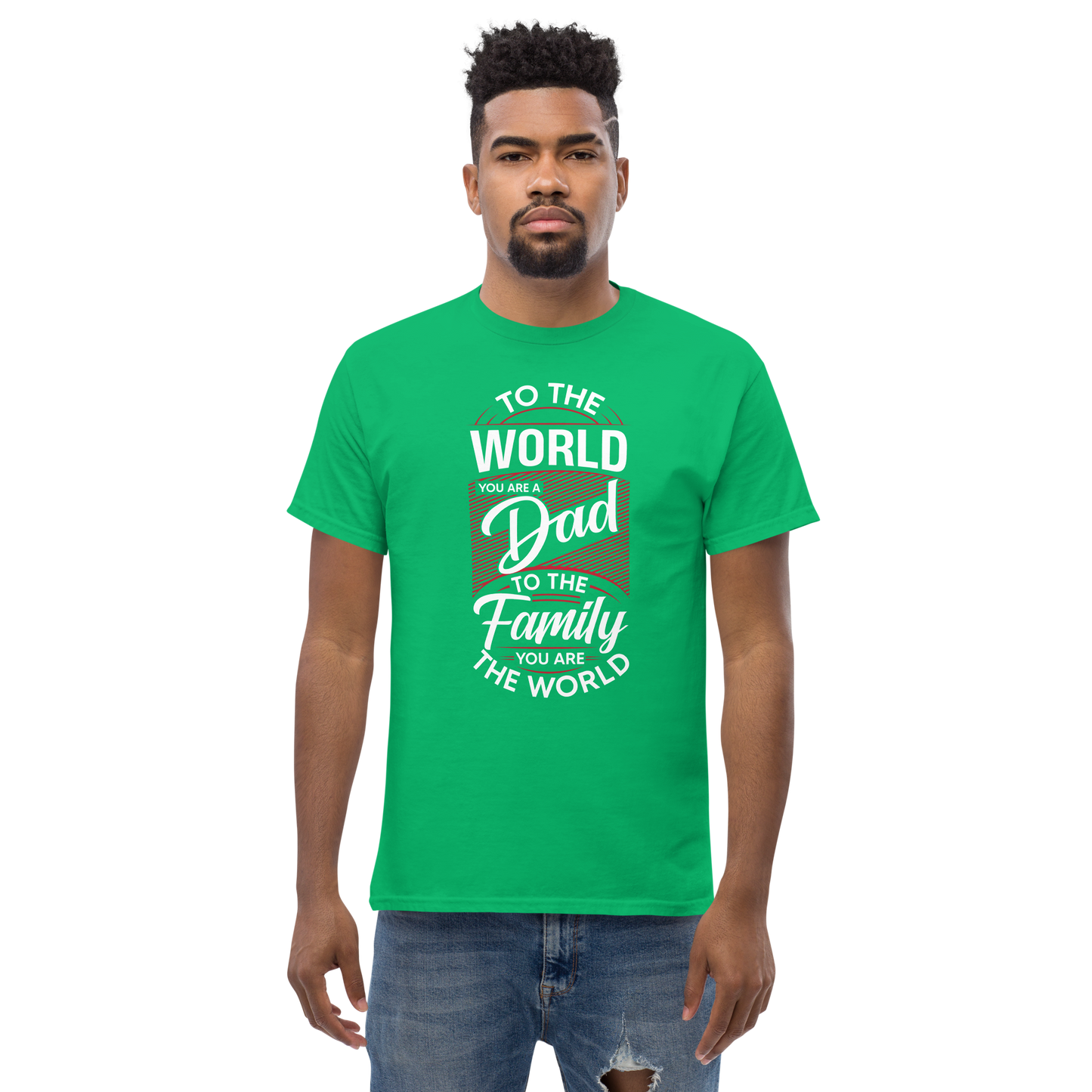 DAD'S WORLD Men's tee