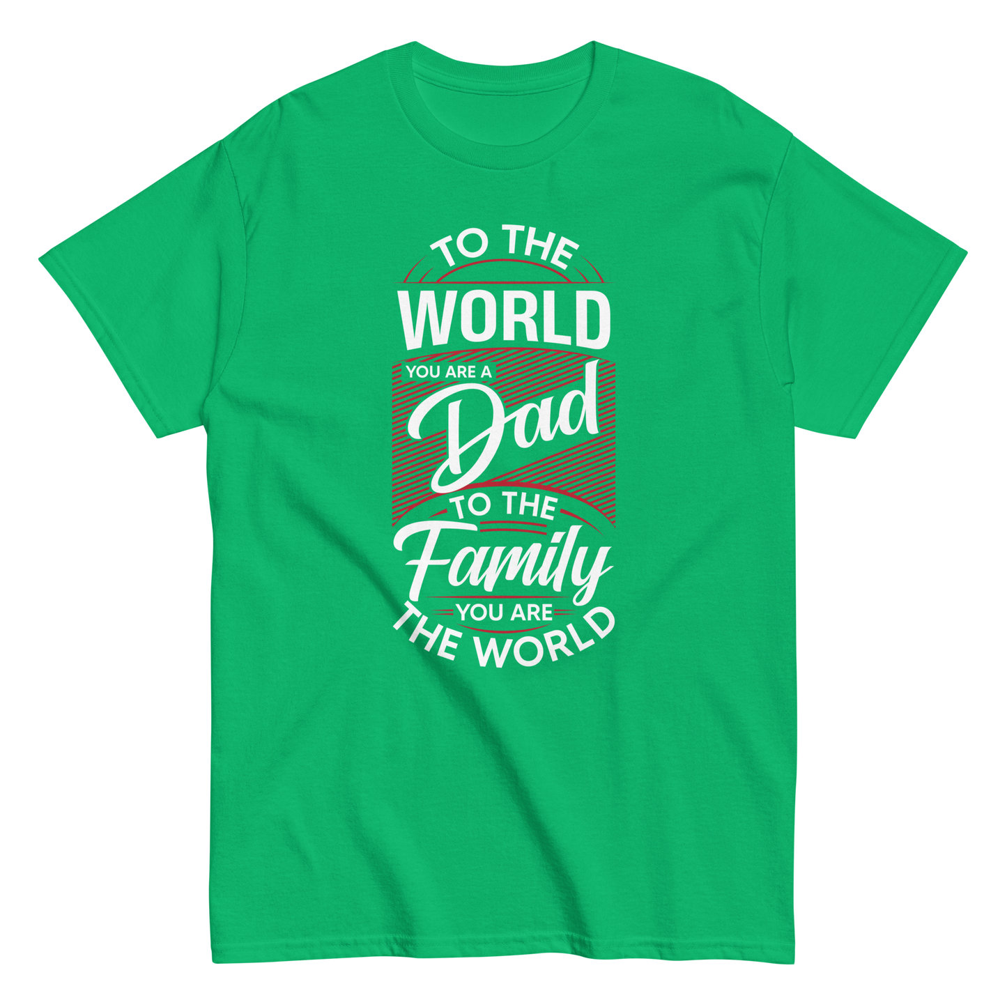 DAD'S WORLD Men's tee