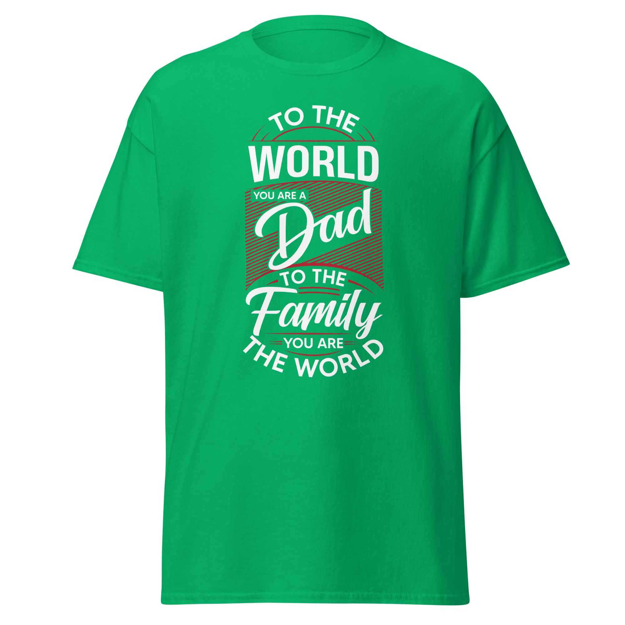 DAD'S WORLD Men's tee