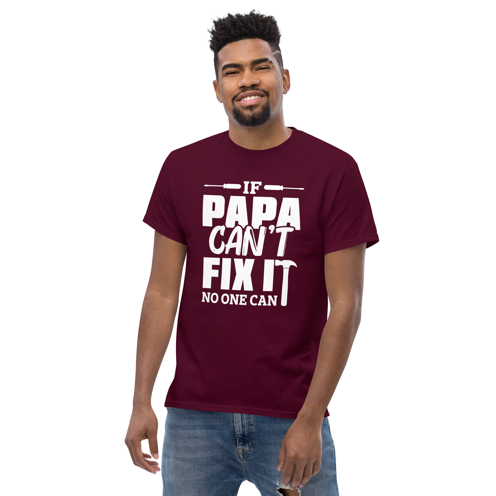 PAPA'S FIX IT men's t-shirt