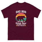 DAD BOD men's t-shirt - Printoo Shop - - Father's Day, men's t-shirt, Men’s Classic Tee | Gildan 5000, t-shirt