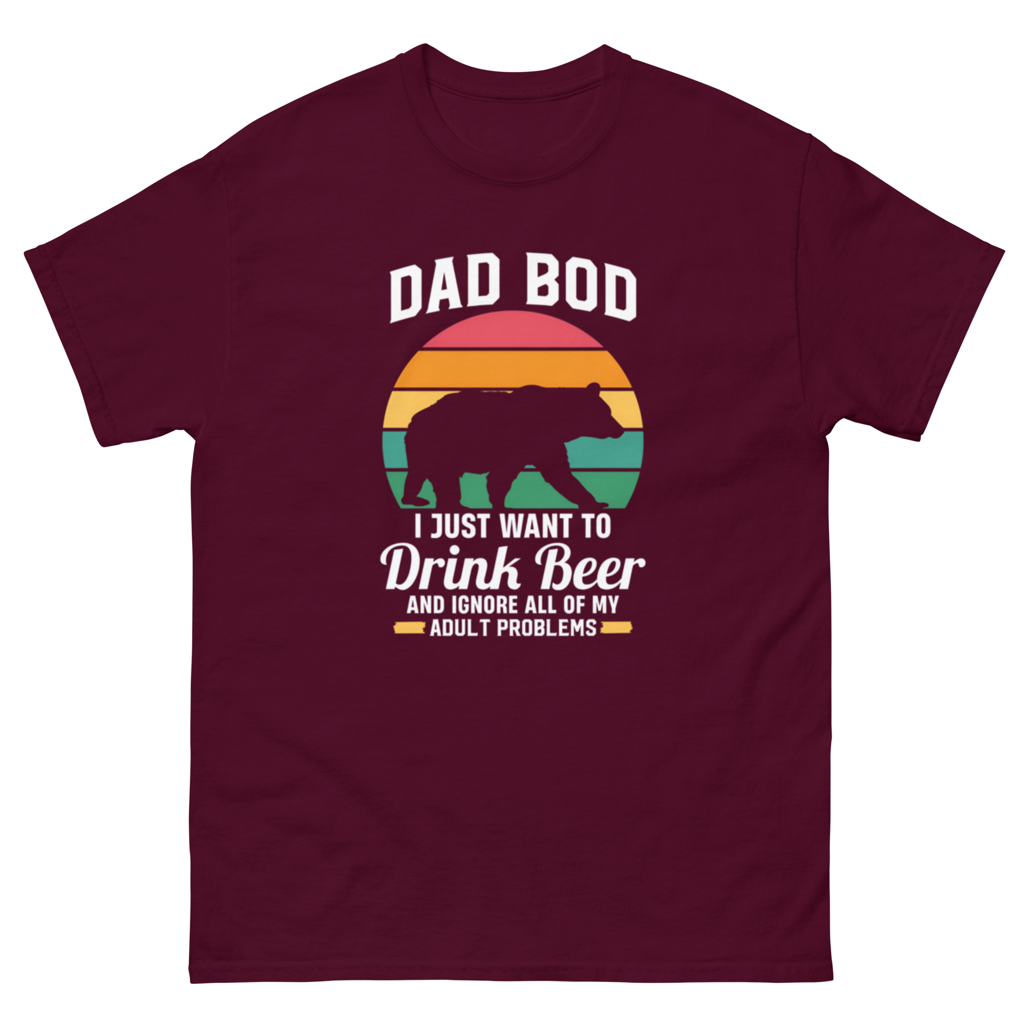 DAD BOD men's t-shirt