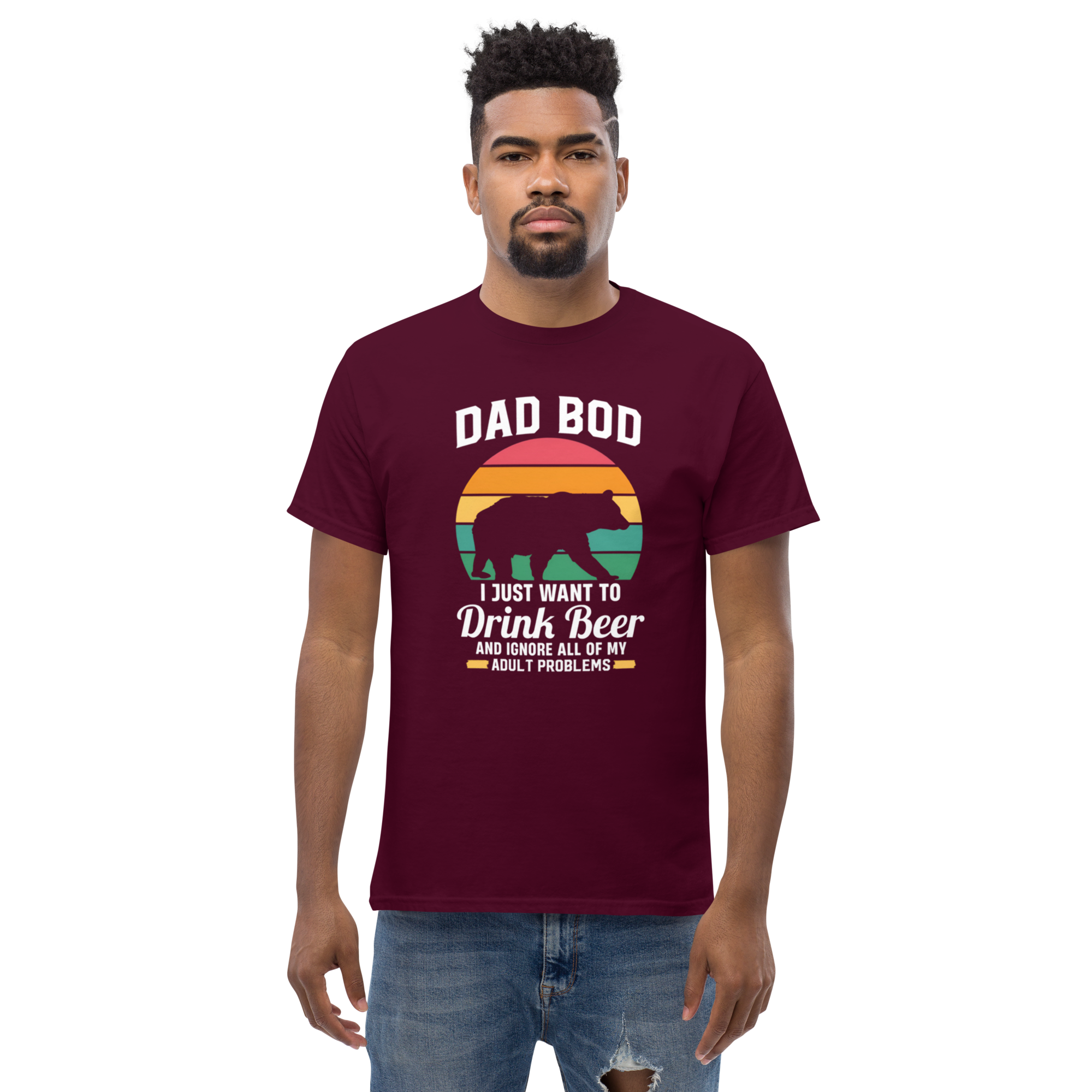 DAD BOD men's t-shirt