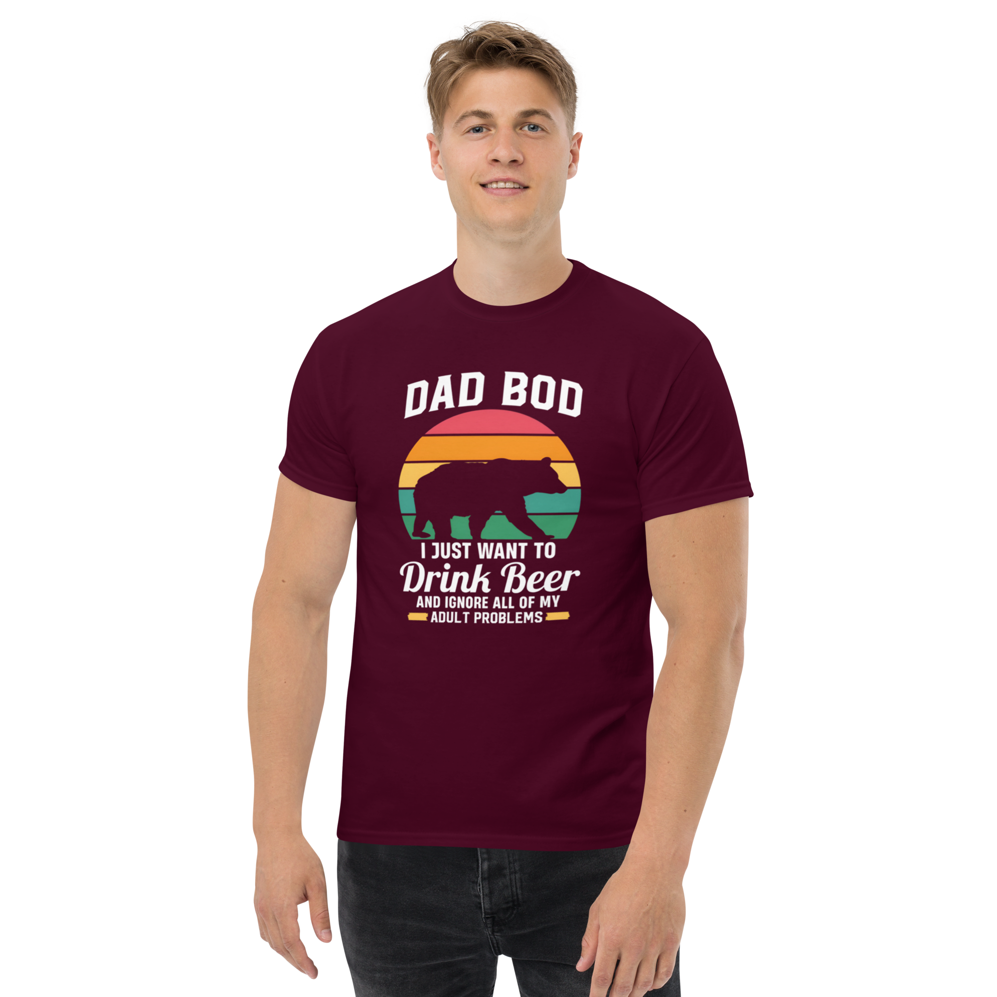 DAD BOD men's t-shirt