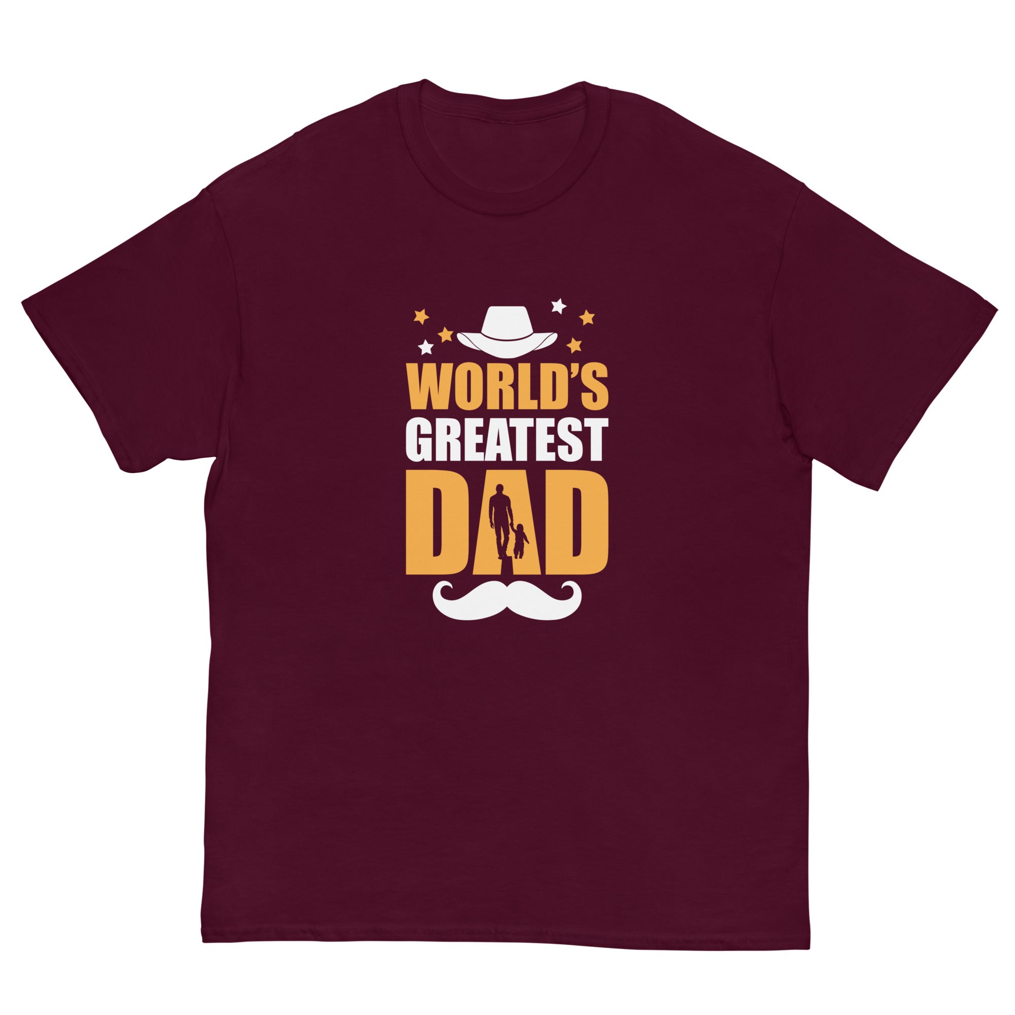 GRE ATEST DAD men's t-shirt