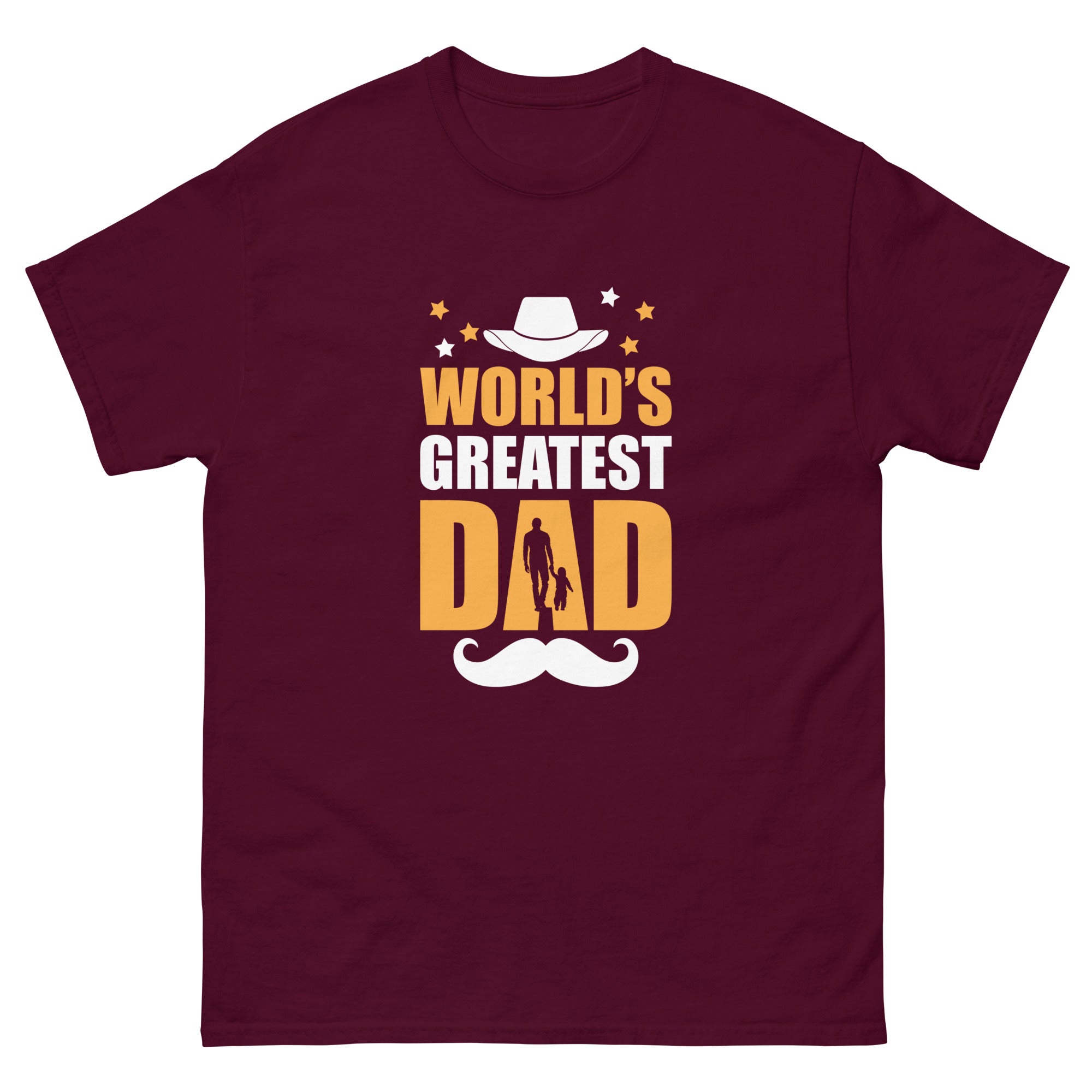 GRE ATEST DAD men's t-shirt