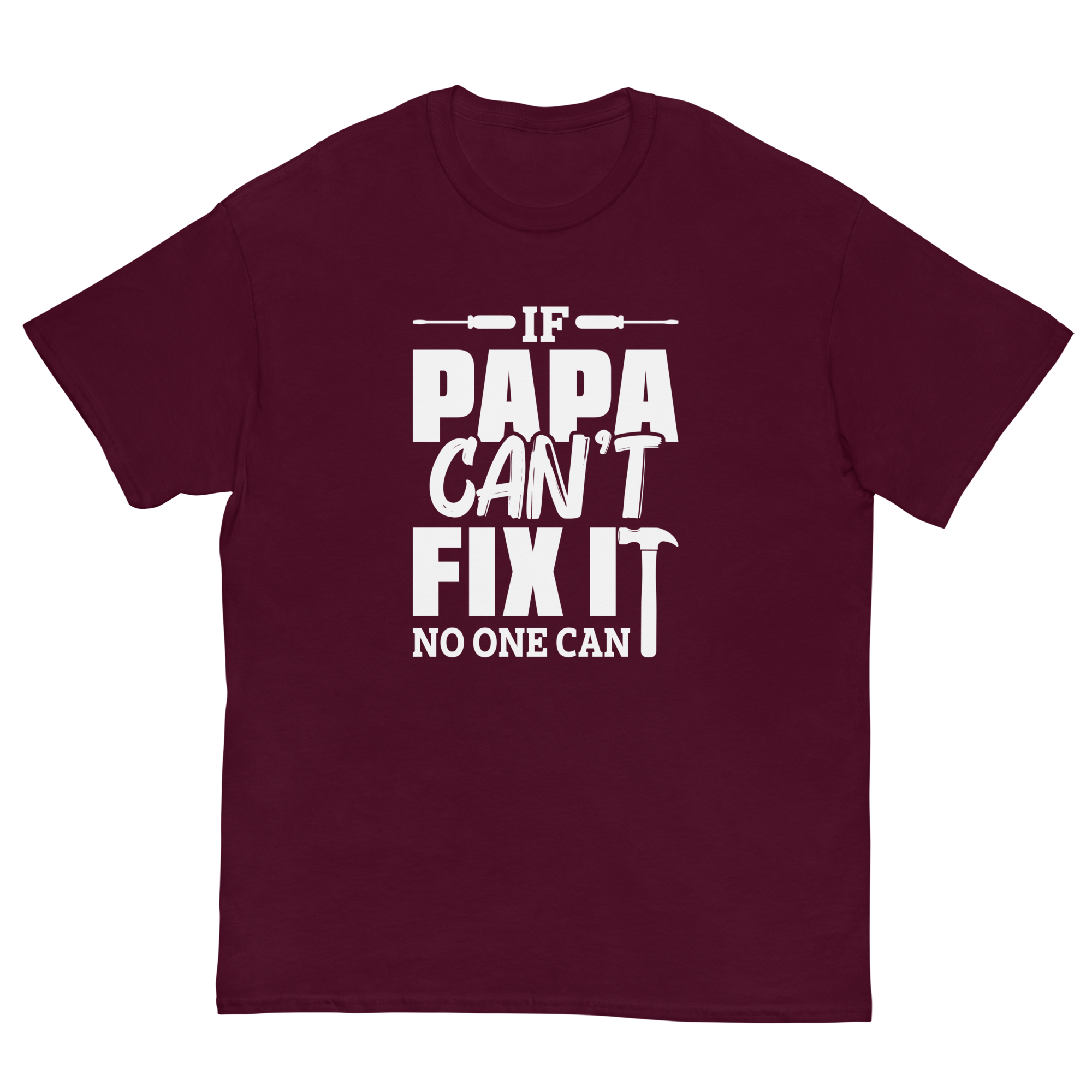 PAPA'S FIX IT men's t-shirt
