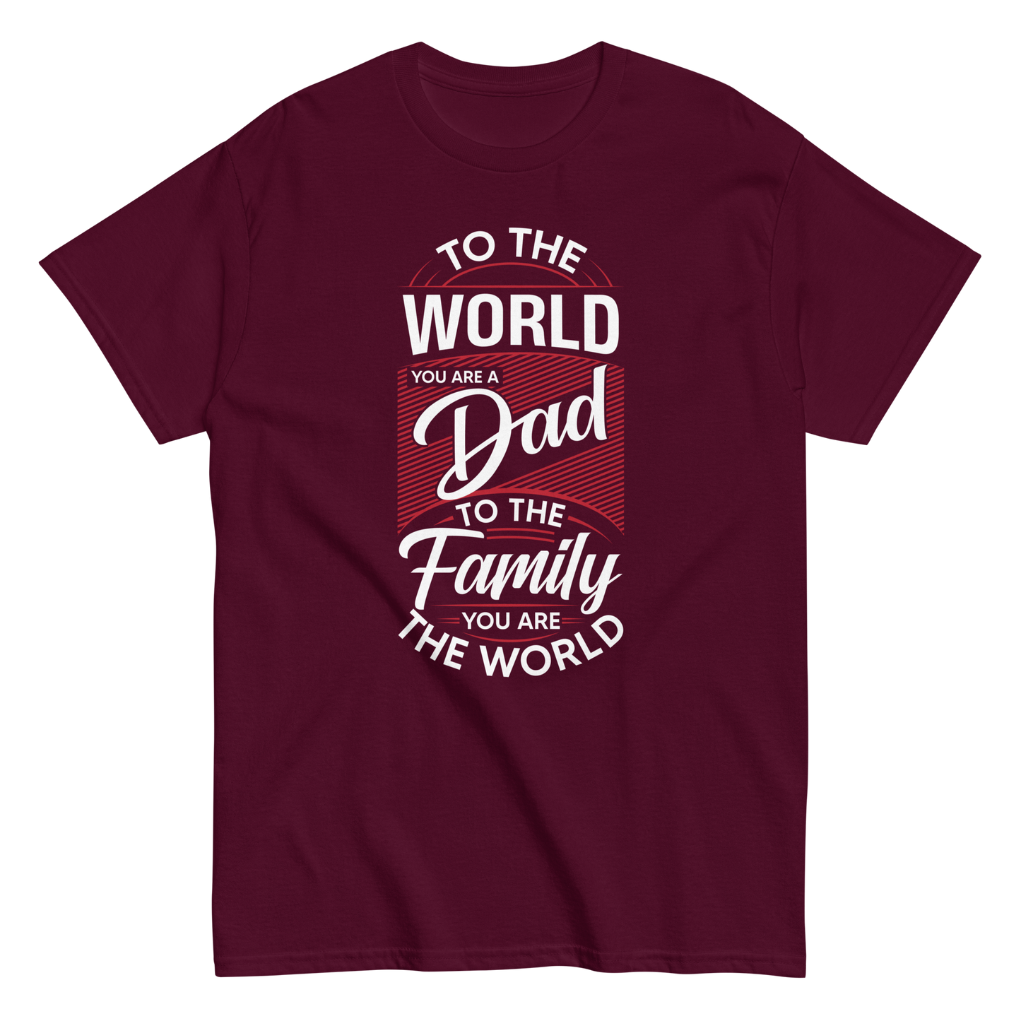 DAD'S WORLD Men's tee