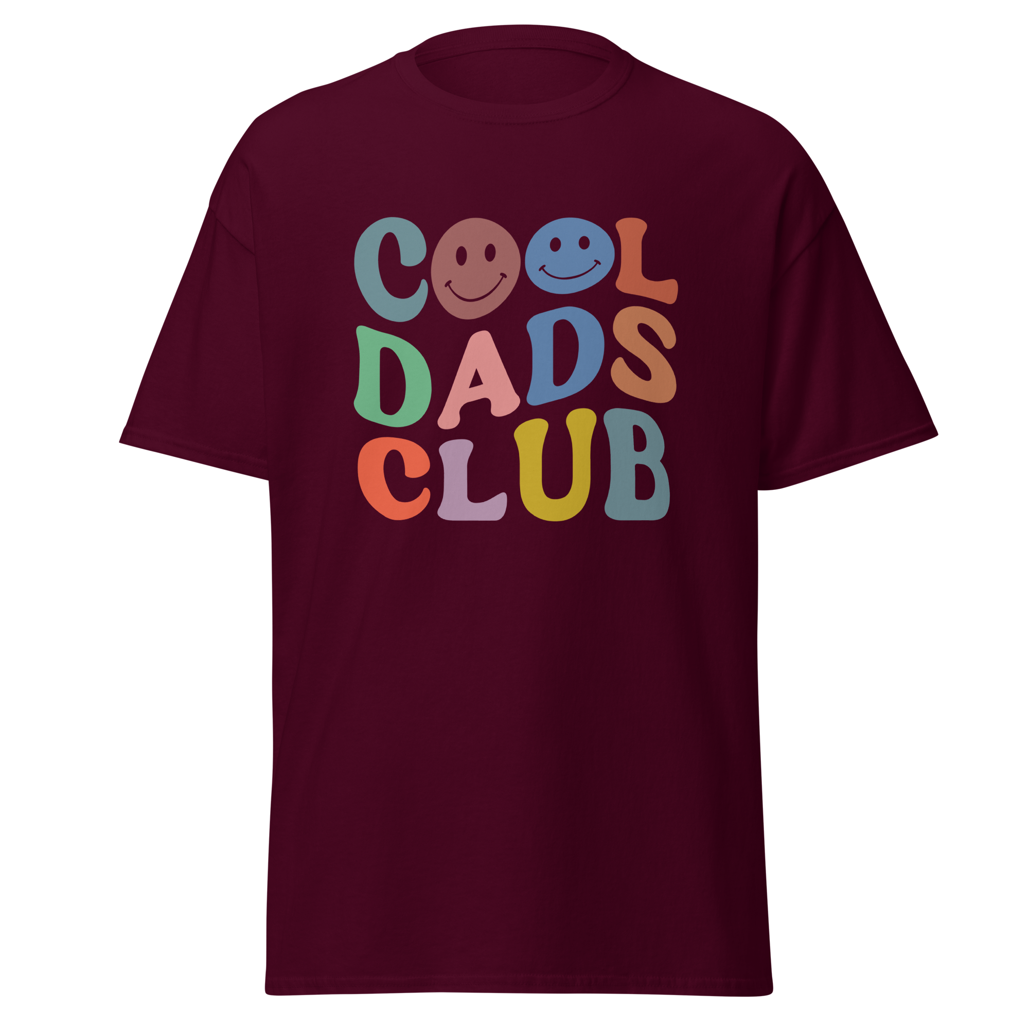 COOL DADS CLUB men's t-shirt