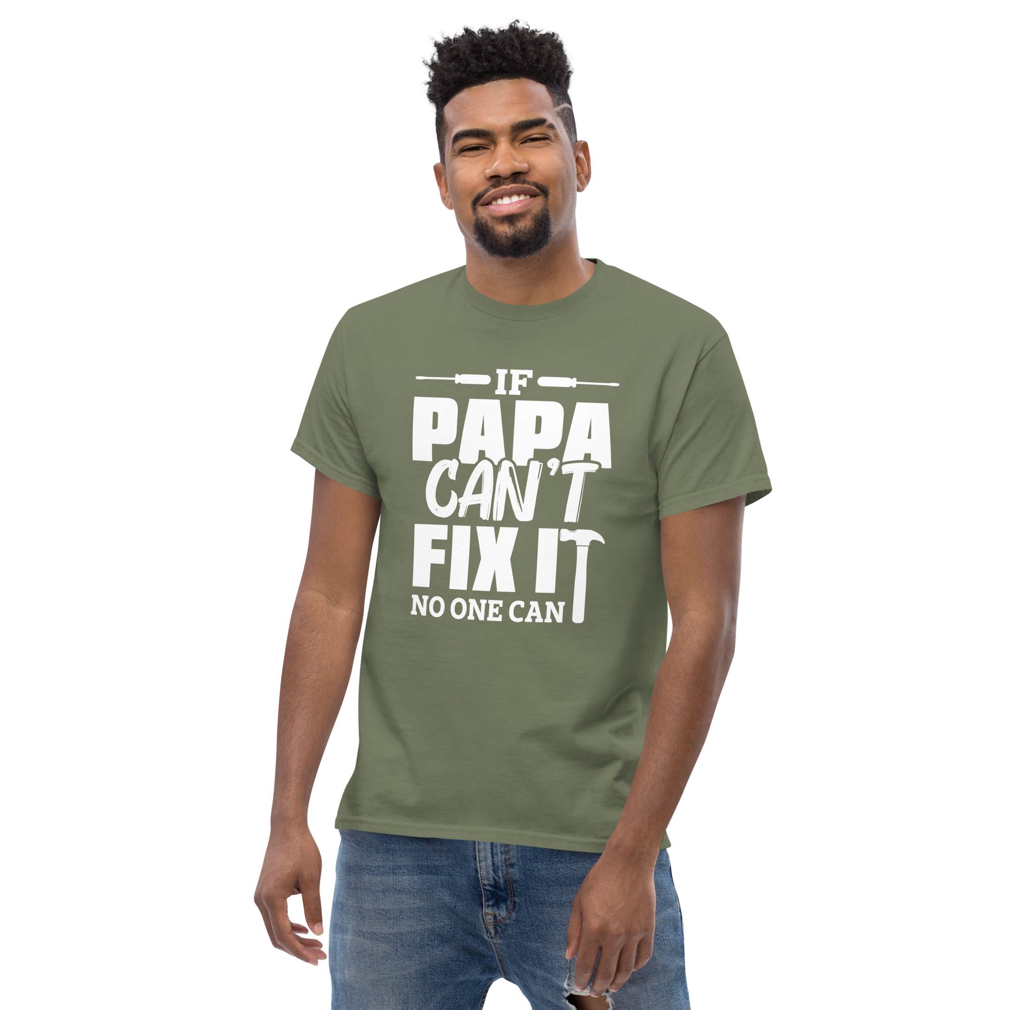 PAPA'S FIX IT men's t-shirt