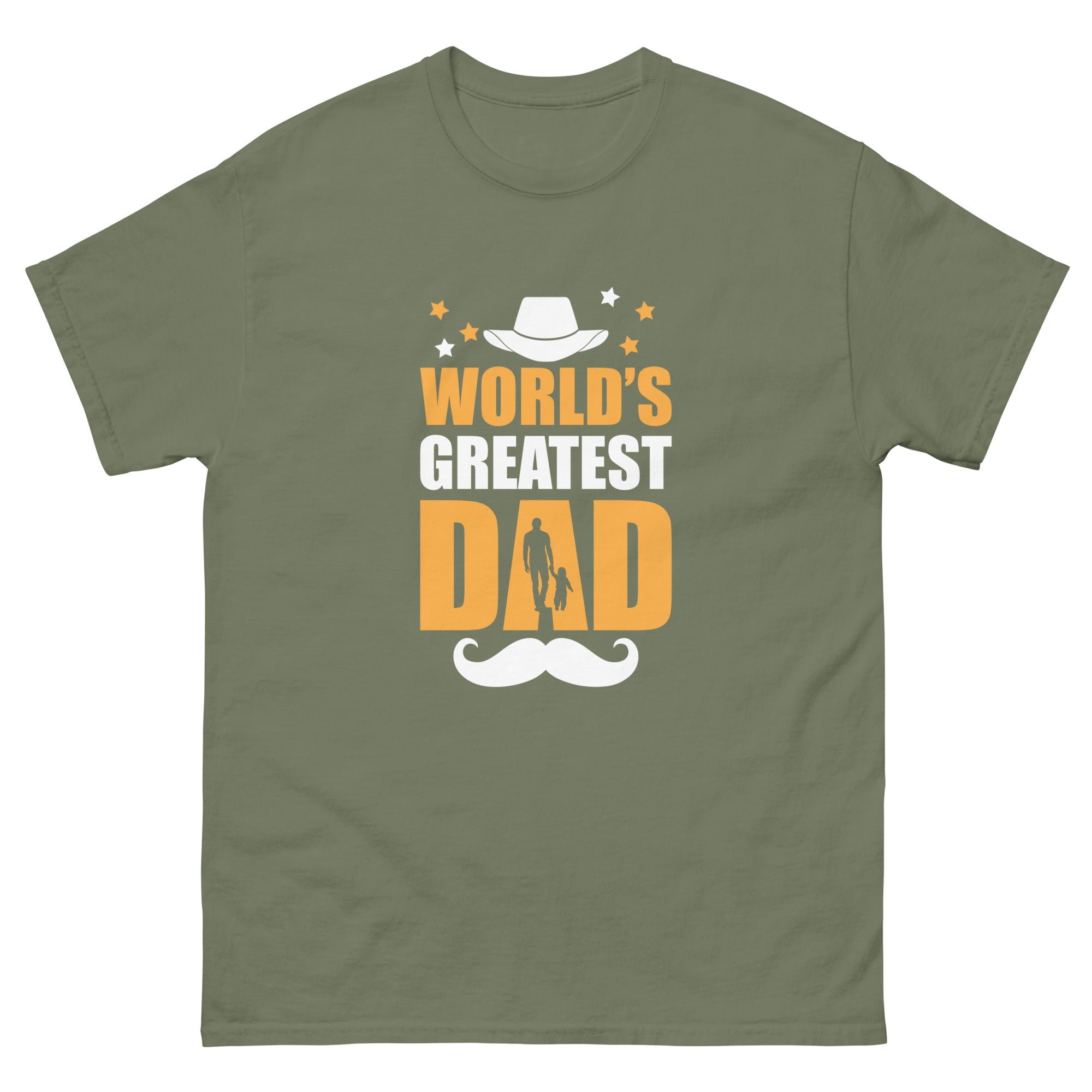 GREATEST DAD Herren klassisches T-Shirt