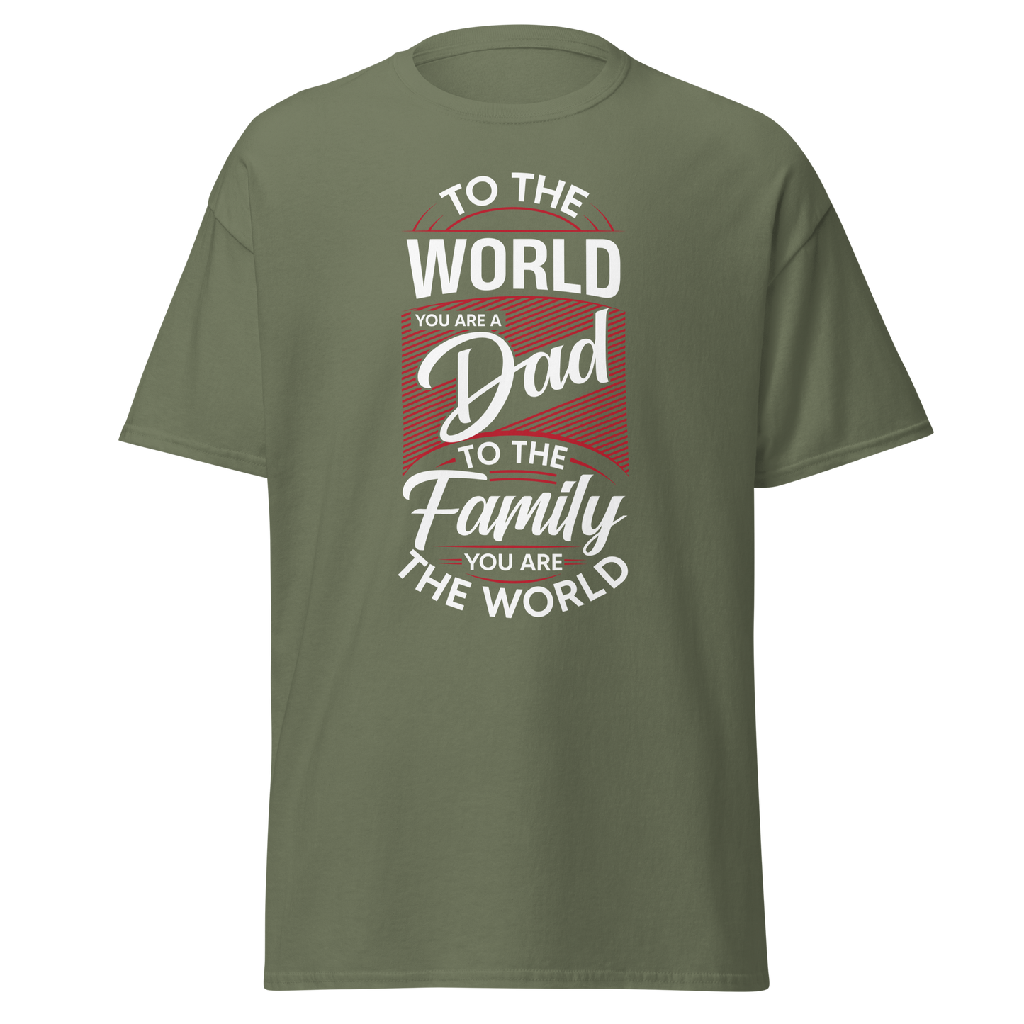 DAD'S WORLD Men's tee