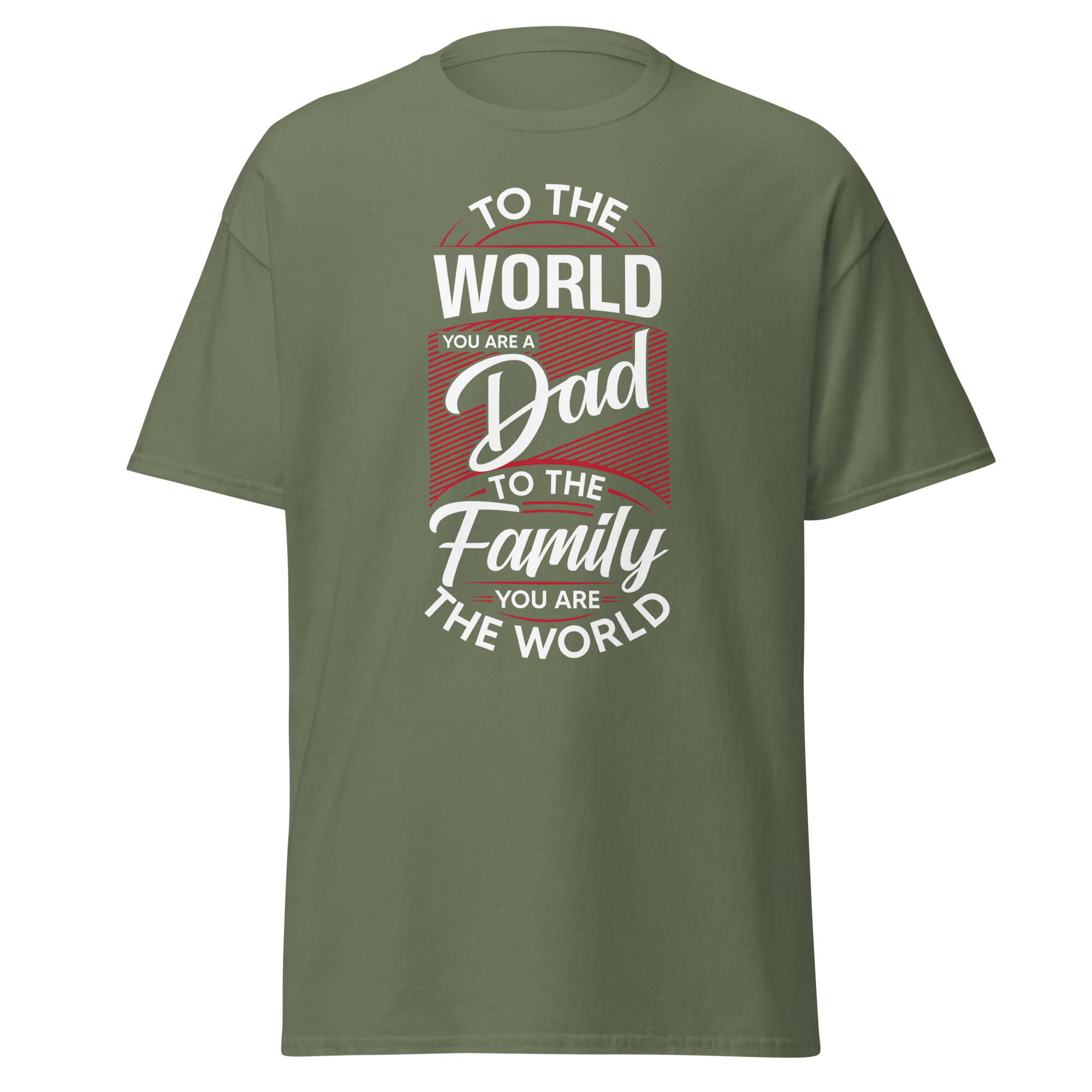 DAD'S WORLD Men's tee