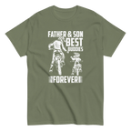 FATHER AND SON men's t-shirt - Printoo Shop - - Father's Day, men's t-shirt, Men’s Classic Tee | Gildan 5000, t-shirt